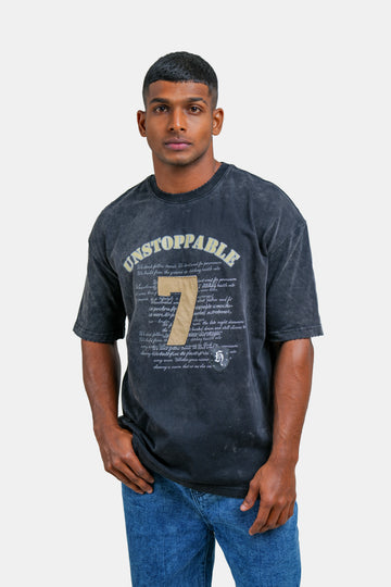 Hustle Men's Crew Neck T-Shirt - Everyday Casual