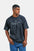 Hustle Men's Crew Neck T-Shirt - Black, Indigo & Khaki