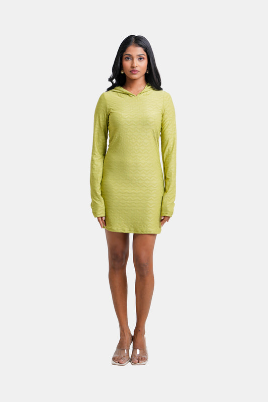 Modano Women's Long Sleeve Hoodie Dress - Casual Wear