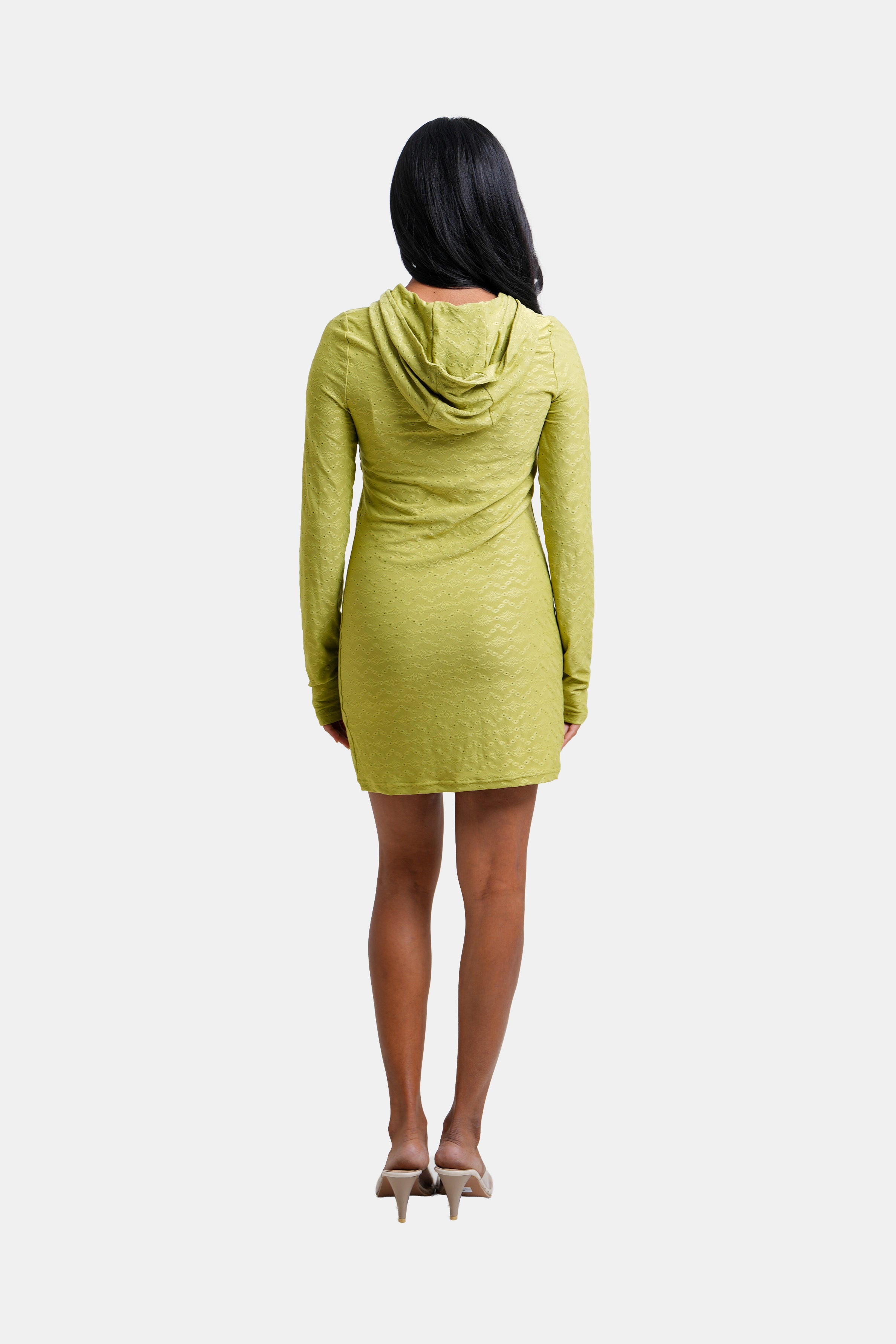 Modano Women's Long Sleeve Hoodie Dress - Casual Wear