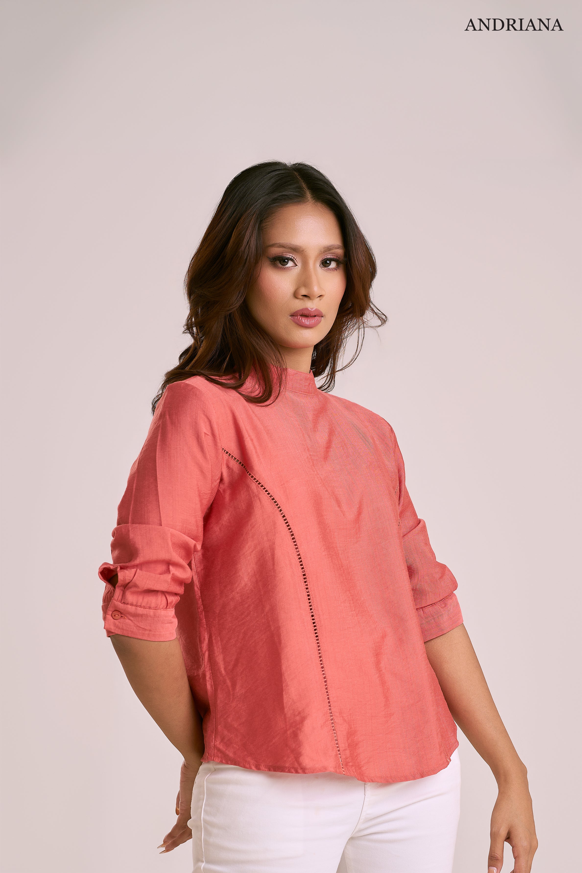 ANDRIANA Women's Formal Blouse