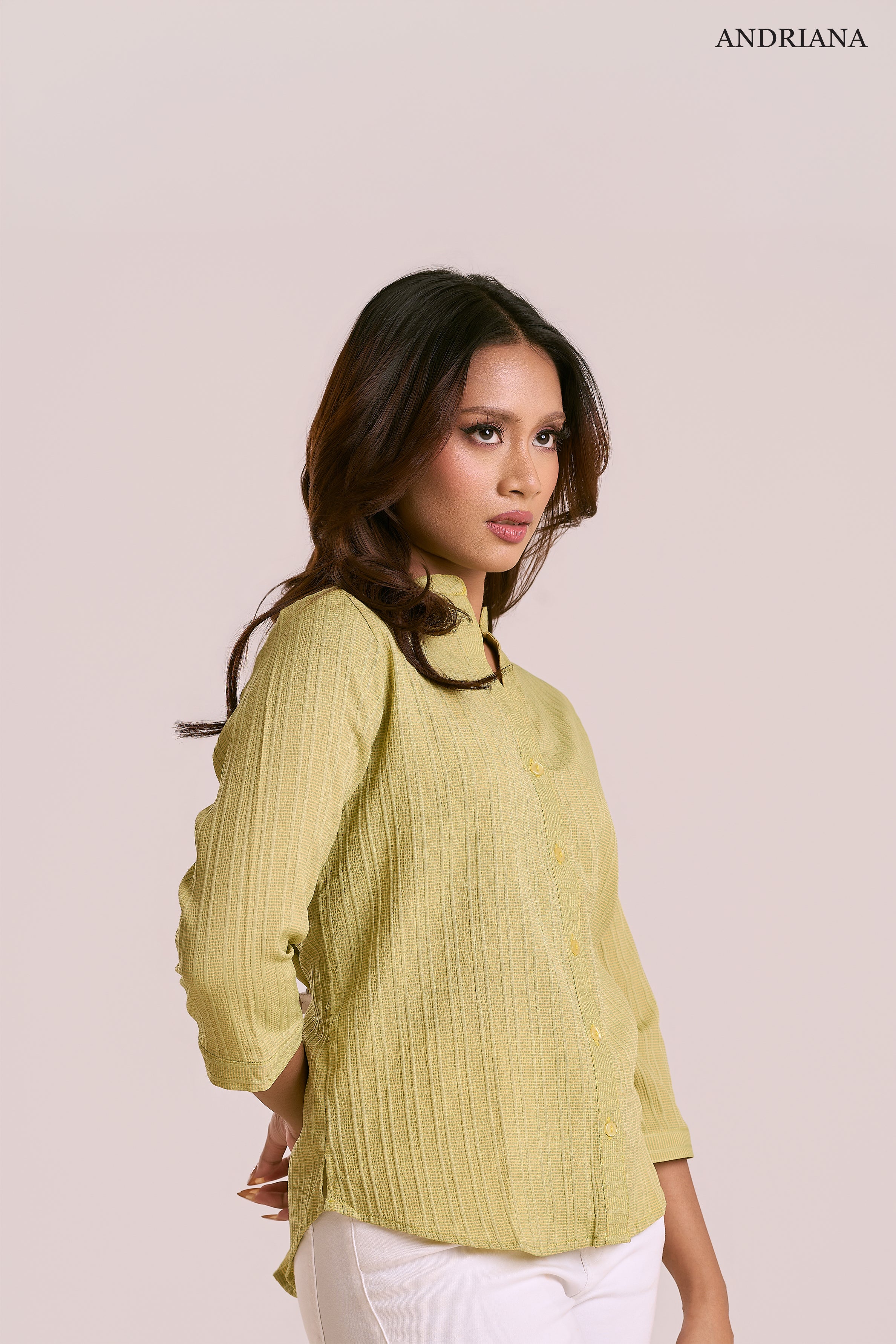 ANDRIANA Women's Formal Blouse