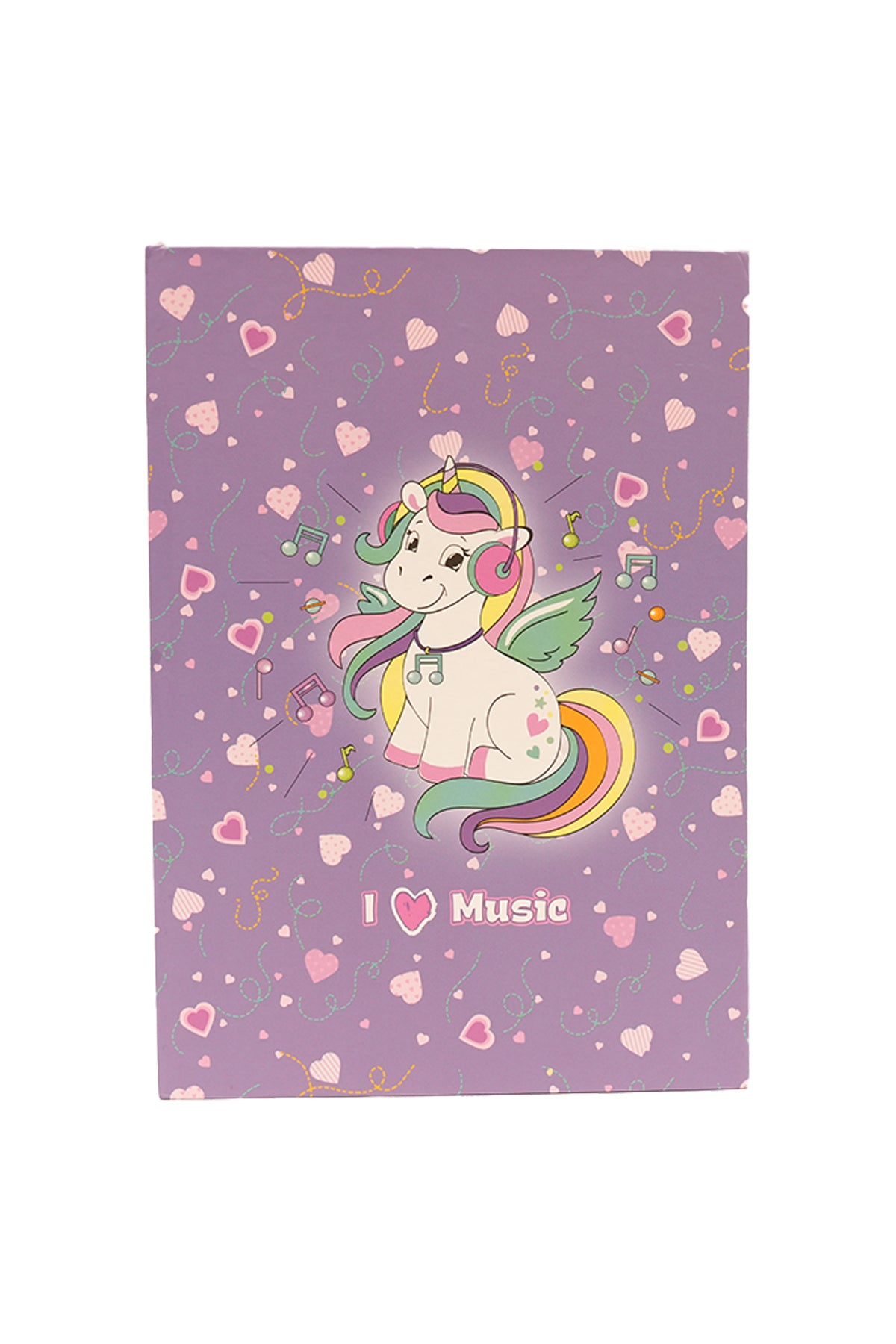 PANTHER I Love Music Note Book (A5)