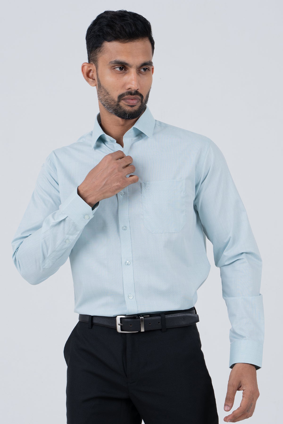 Gen Z Men's Long Sleeve Formal Shirt