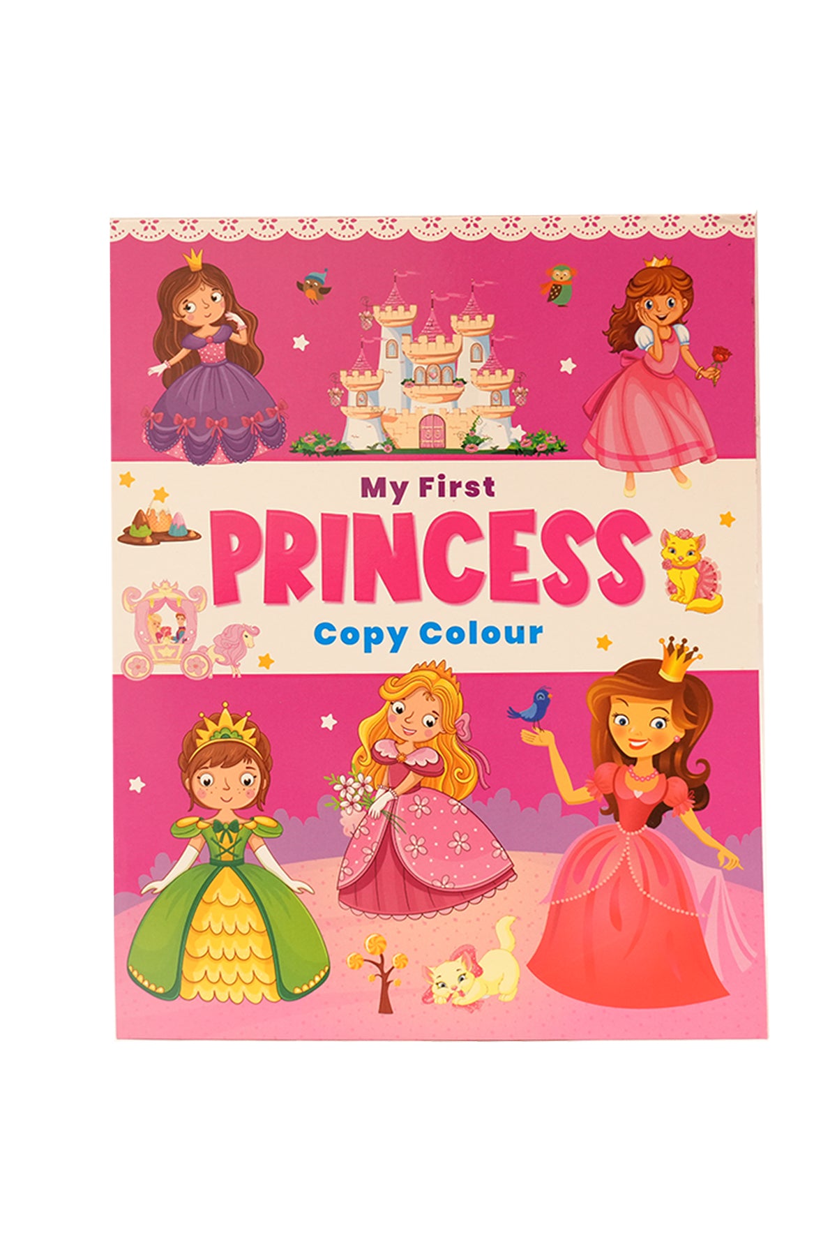 My First Princes Copy Coloring Book