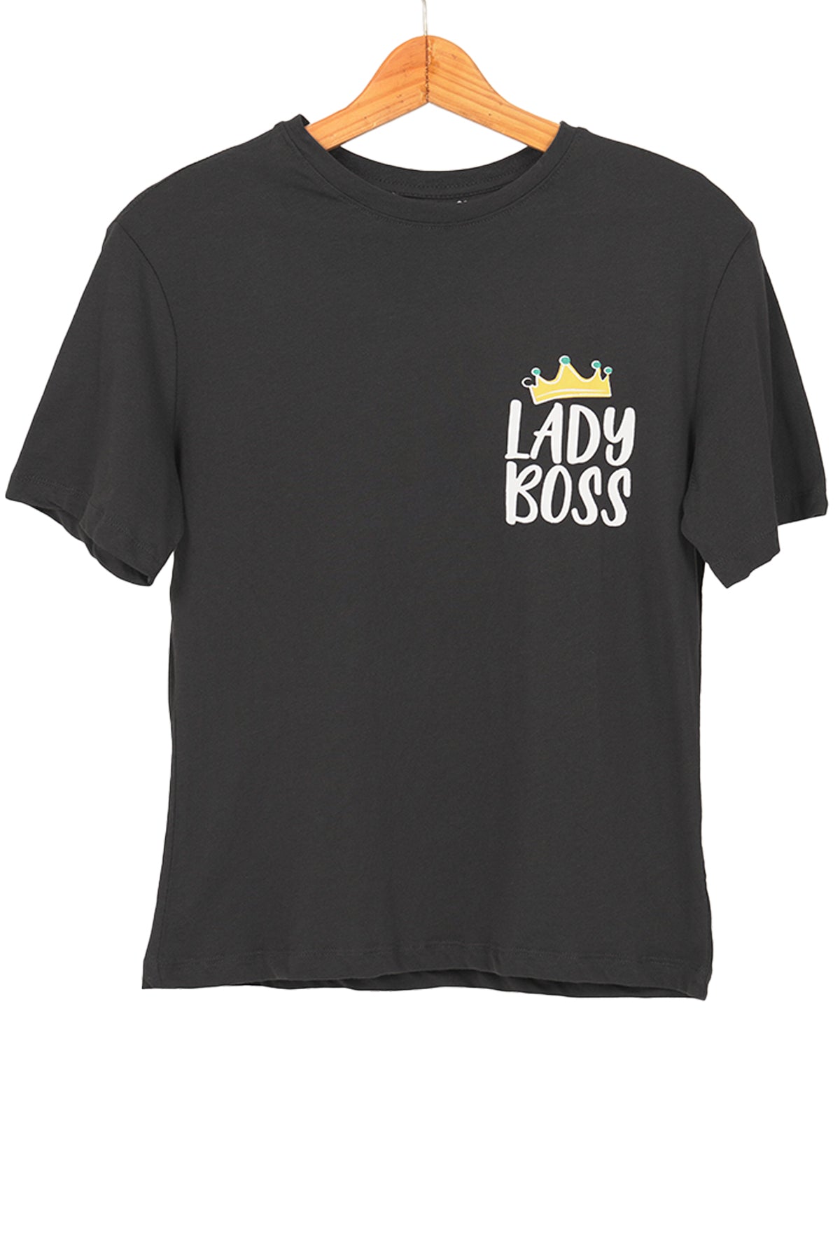 Loli Women's Chic Casual Plain T-Shirt