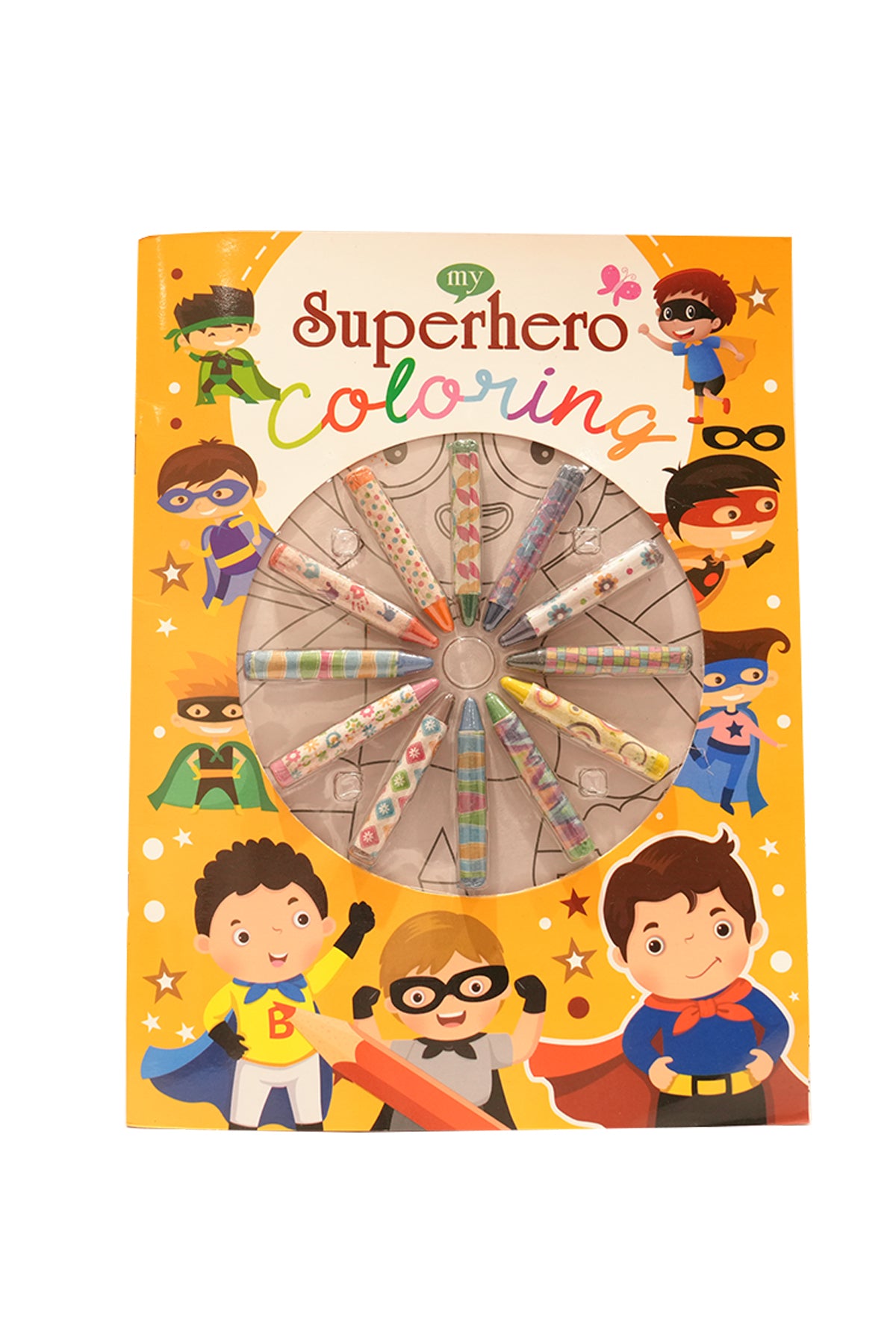 My Superhero Coloring Book