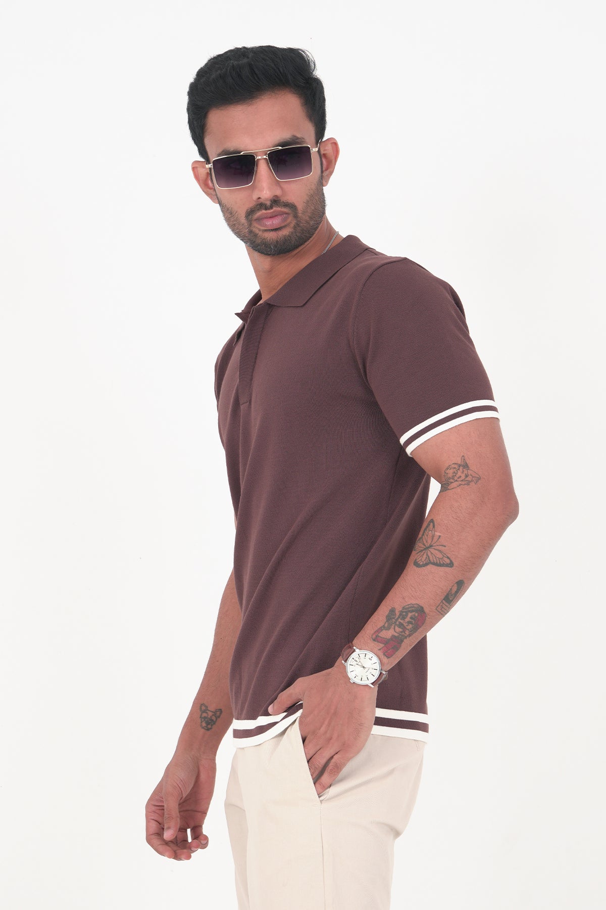 King Street TIMELESS Men's Casual Polo T-Shirt