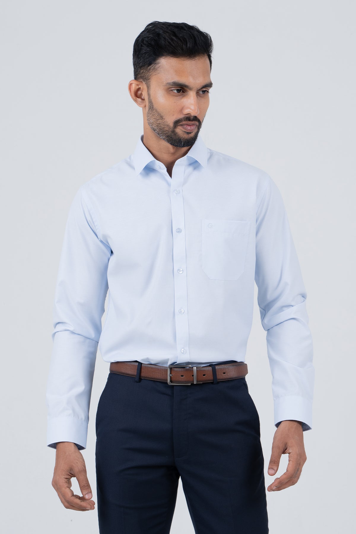 Gen Z Men's Long Sleeve Formal Shirt