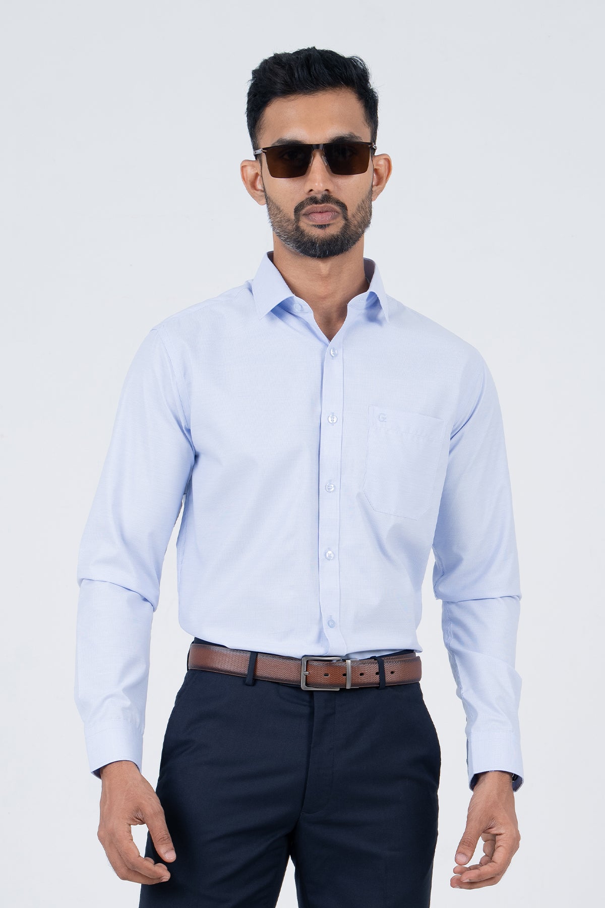 Gen Z Men's Long Sleeve Formal Shirt