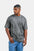 Hustle Men's Crew Neck T-Shirt - Black, Brown & Gray