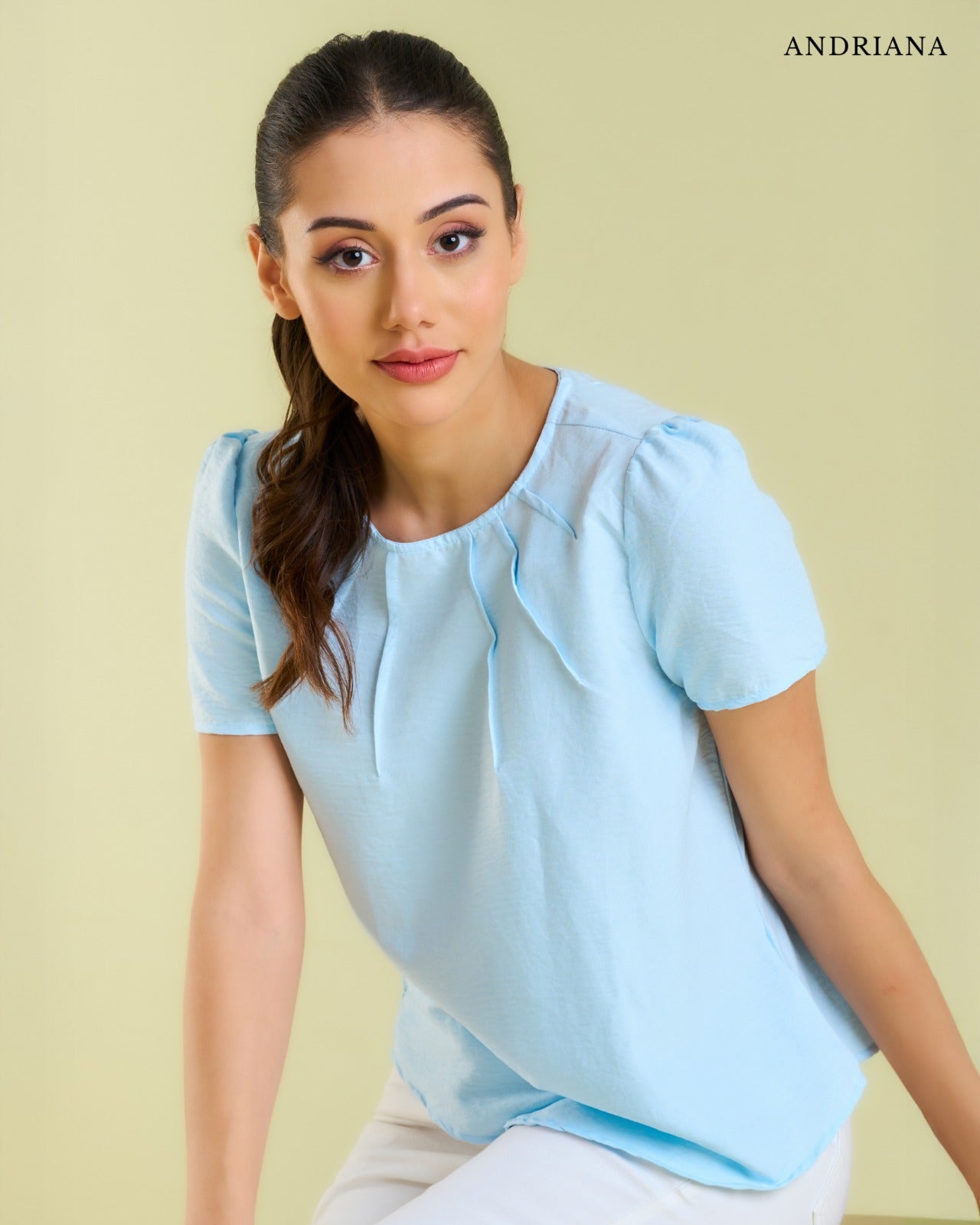 Andriana  Women's Blouse - Formal Wear