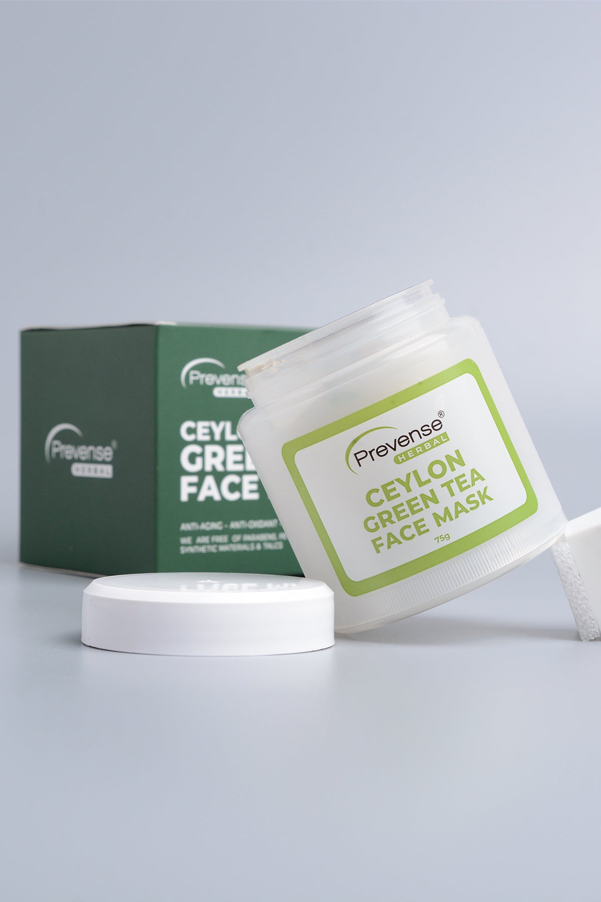 Prevense Ceylon Green Tea Facial Mask (75 g)