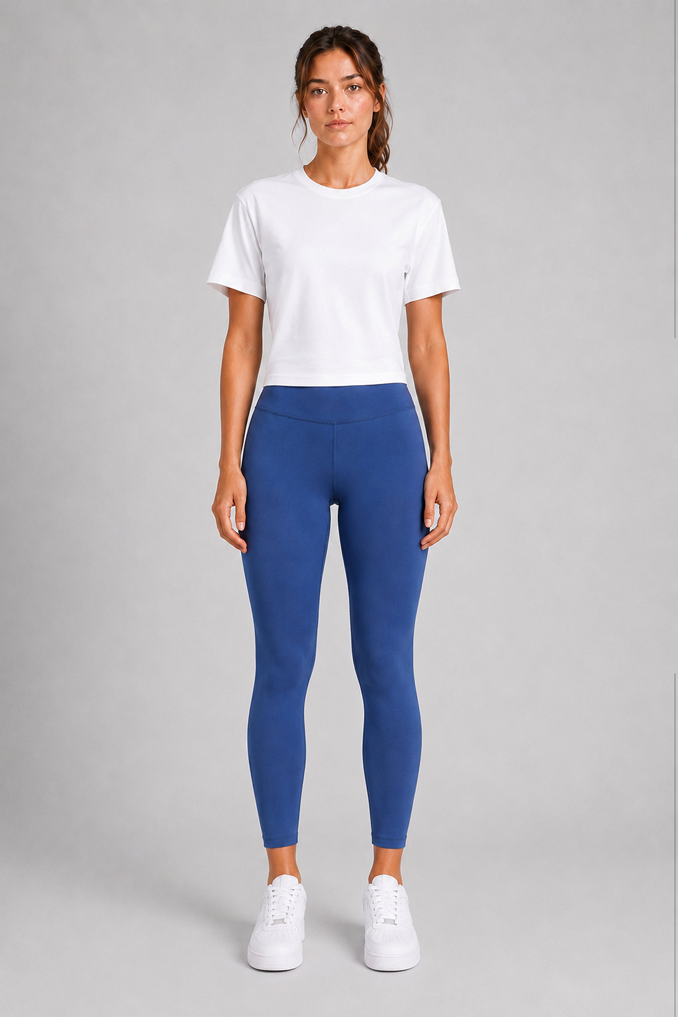 STRIDE Women's Performance Sports Legging - Diffused Blue