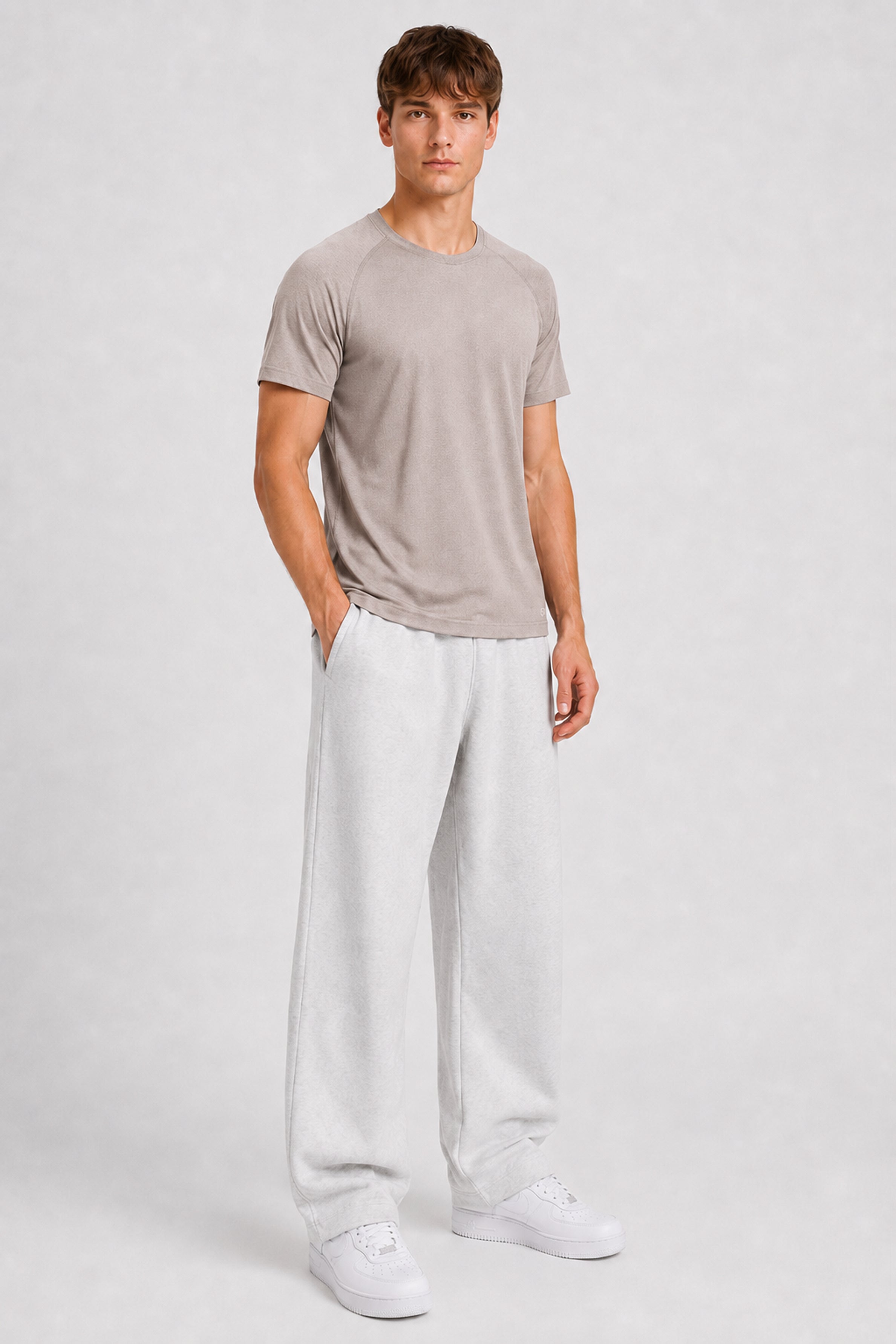 STRIDE Men’s Performance Sports Tee - Brown