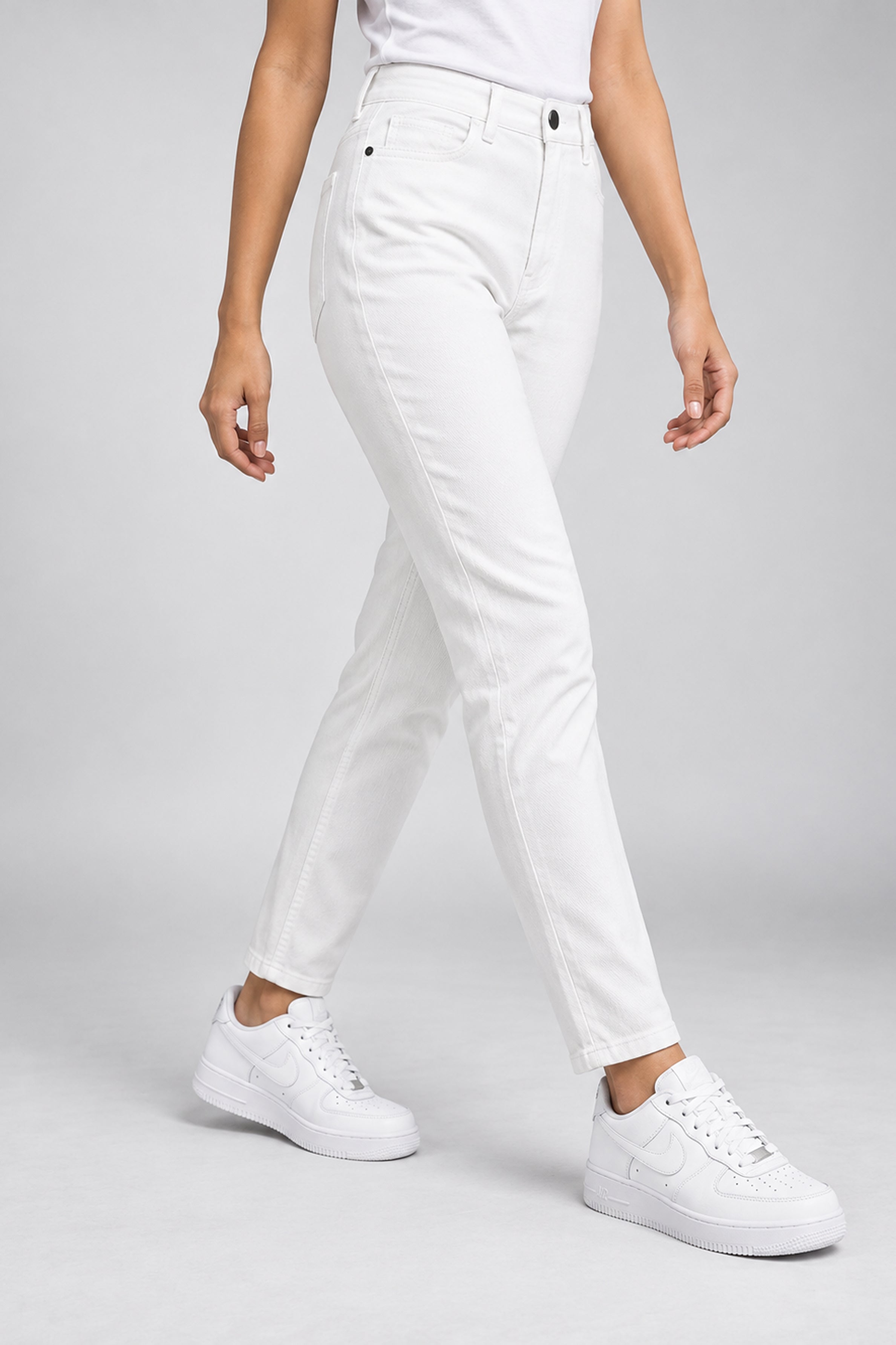MODANO Women’s Casual Jegging - White