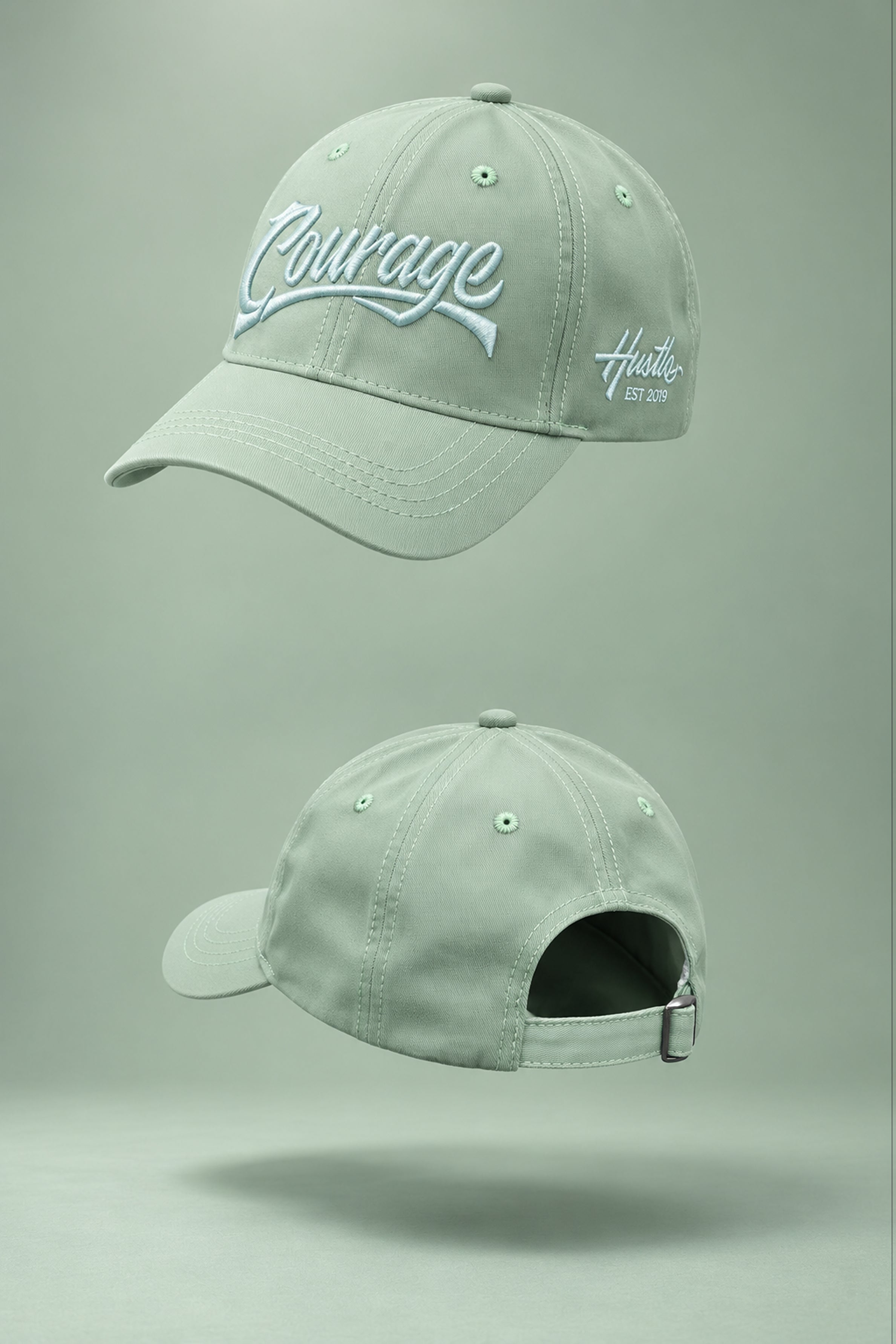 HUSTLE Men's Cap - Green