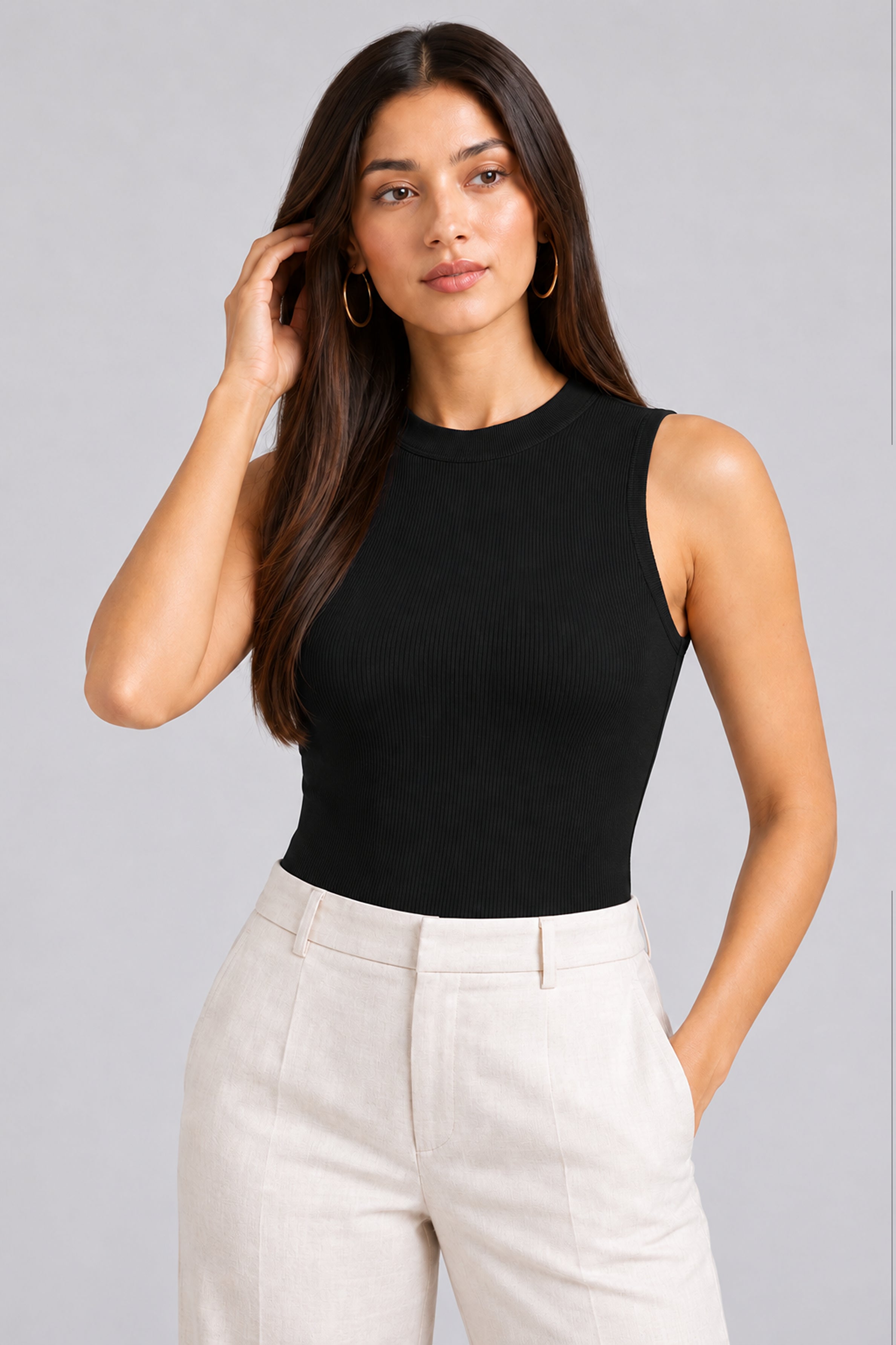 Envogue Women’s Casual Bodysuit - Black