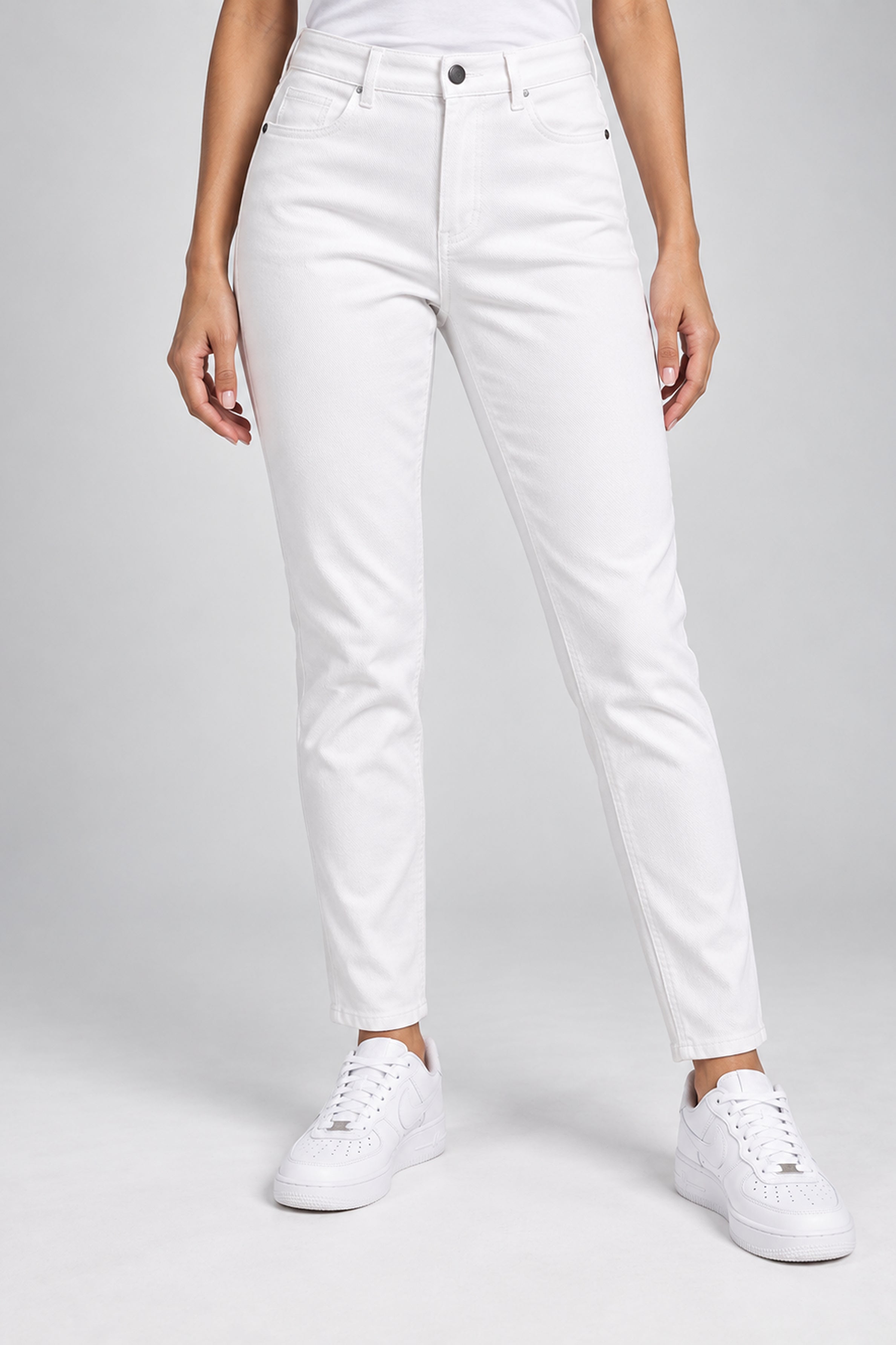 MODANO Women’s Casual Jegging - White