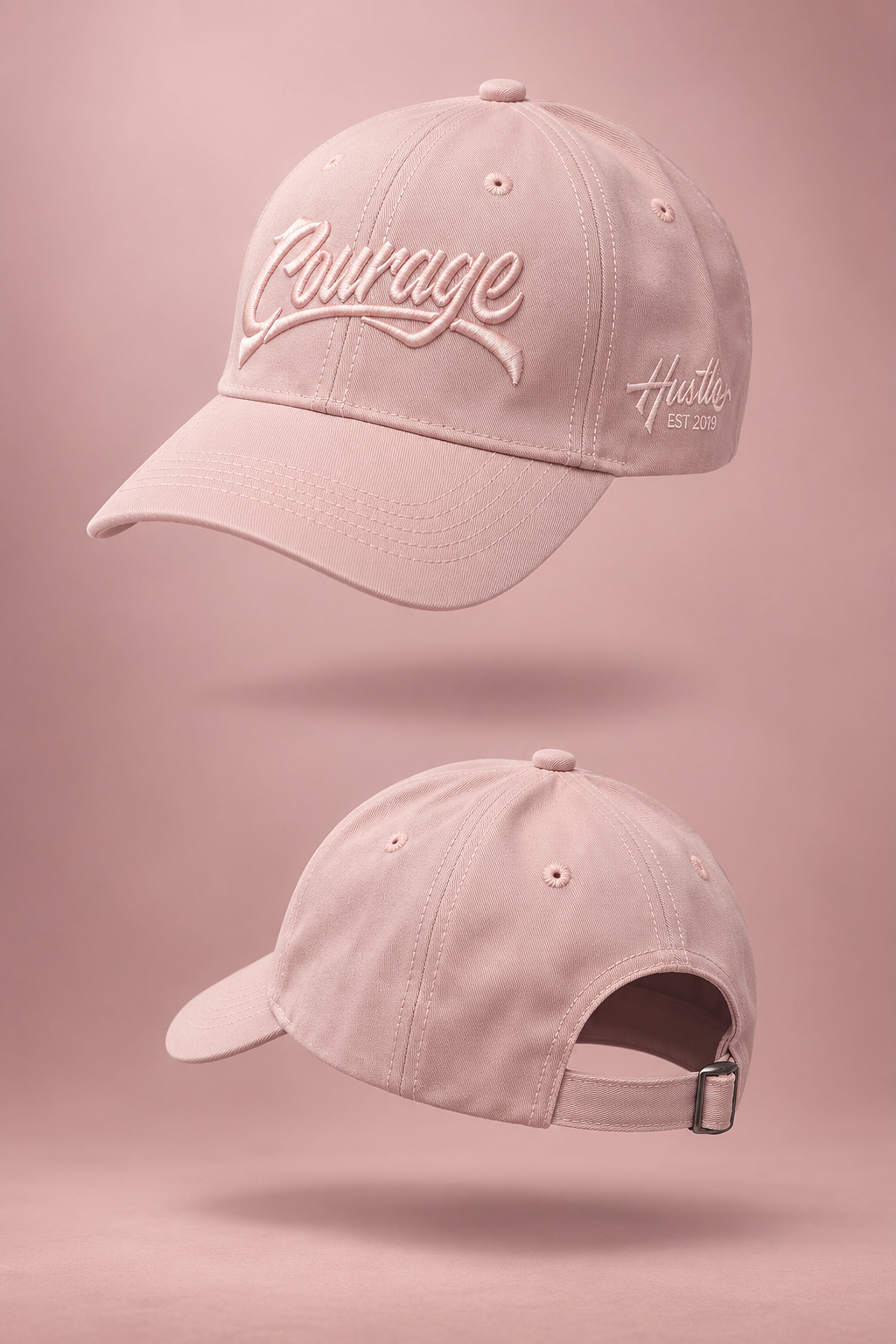 HUSTLE Men's Cap - Pink