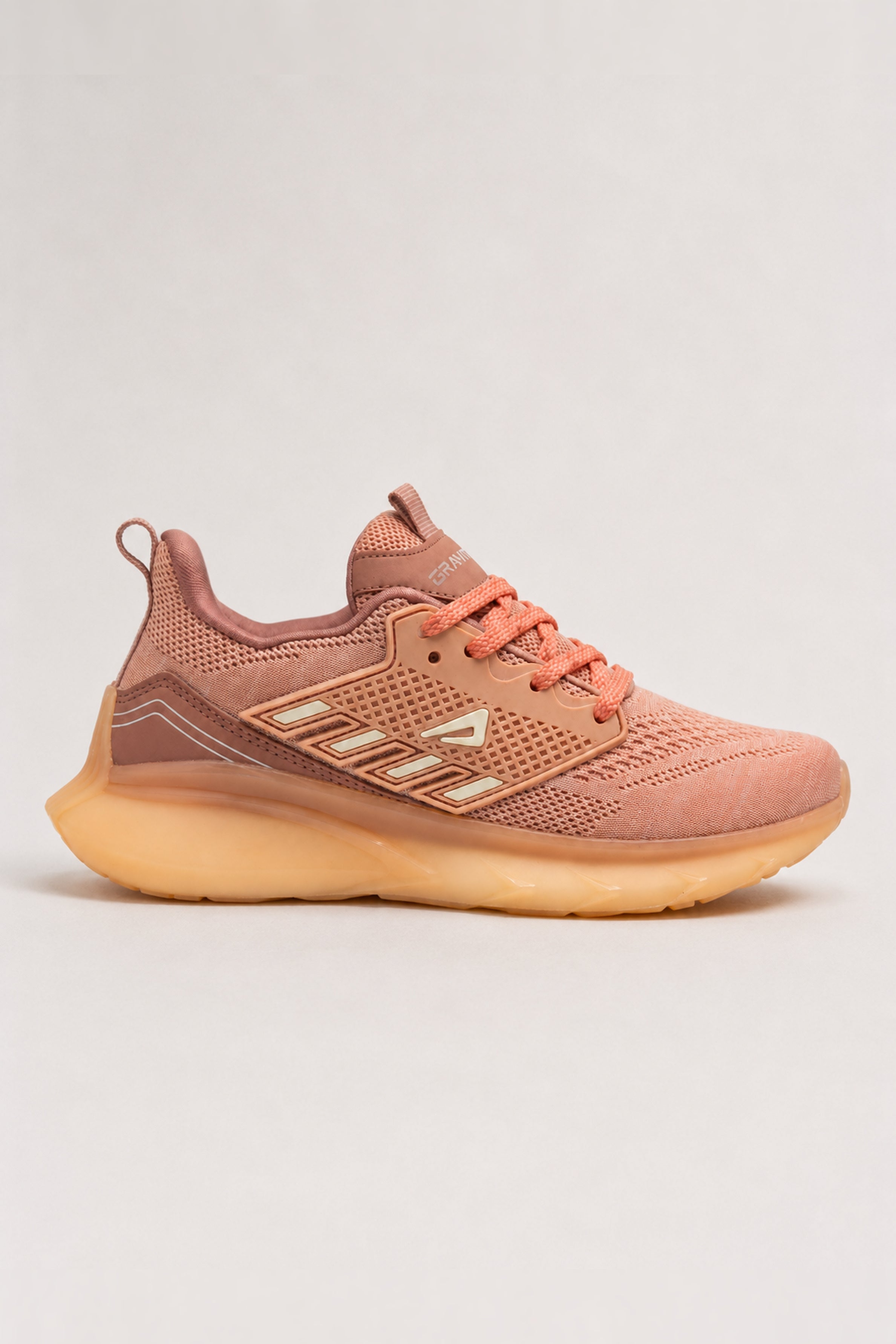 IMPAKTO Women's Peach Sports Shoes