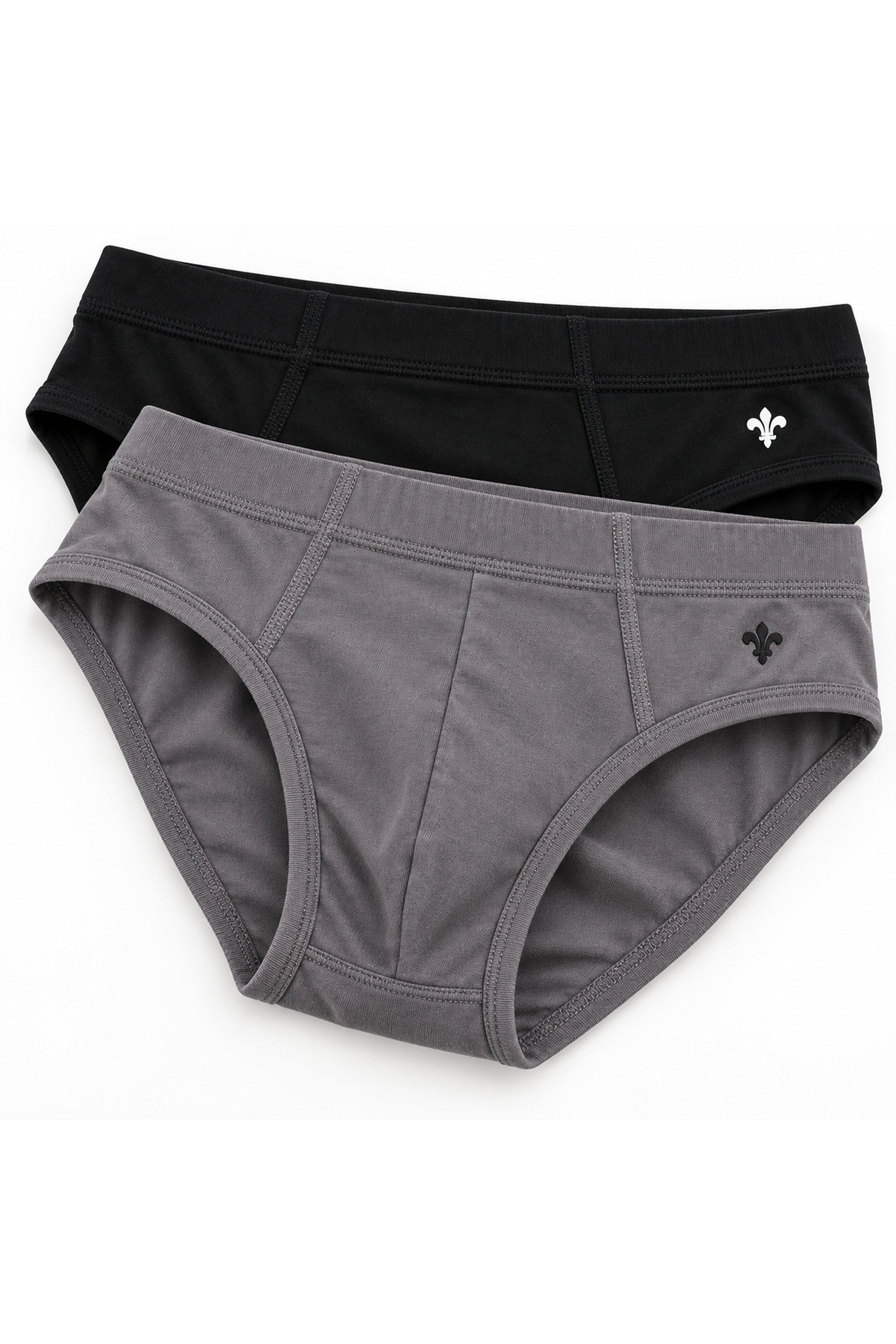 KING STREET Men's Brief 2pcs Pack - Assorted