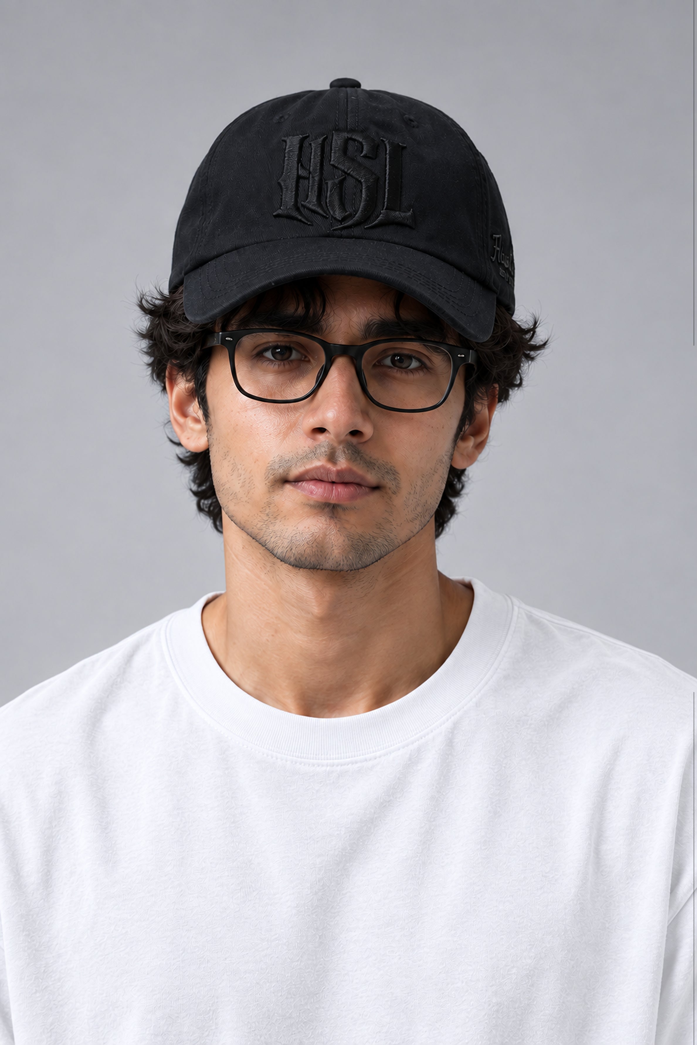HUSTLE Men's Cap - Black