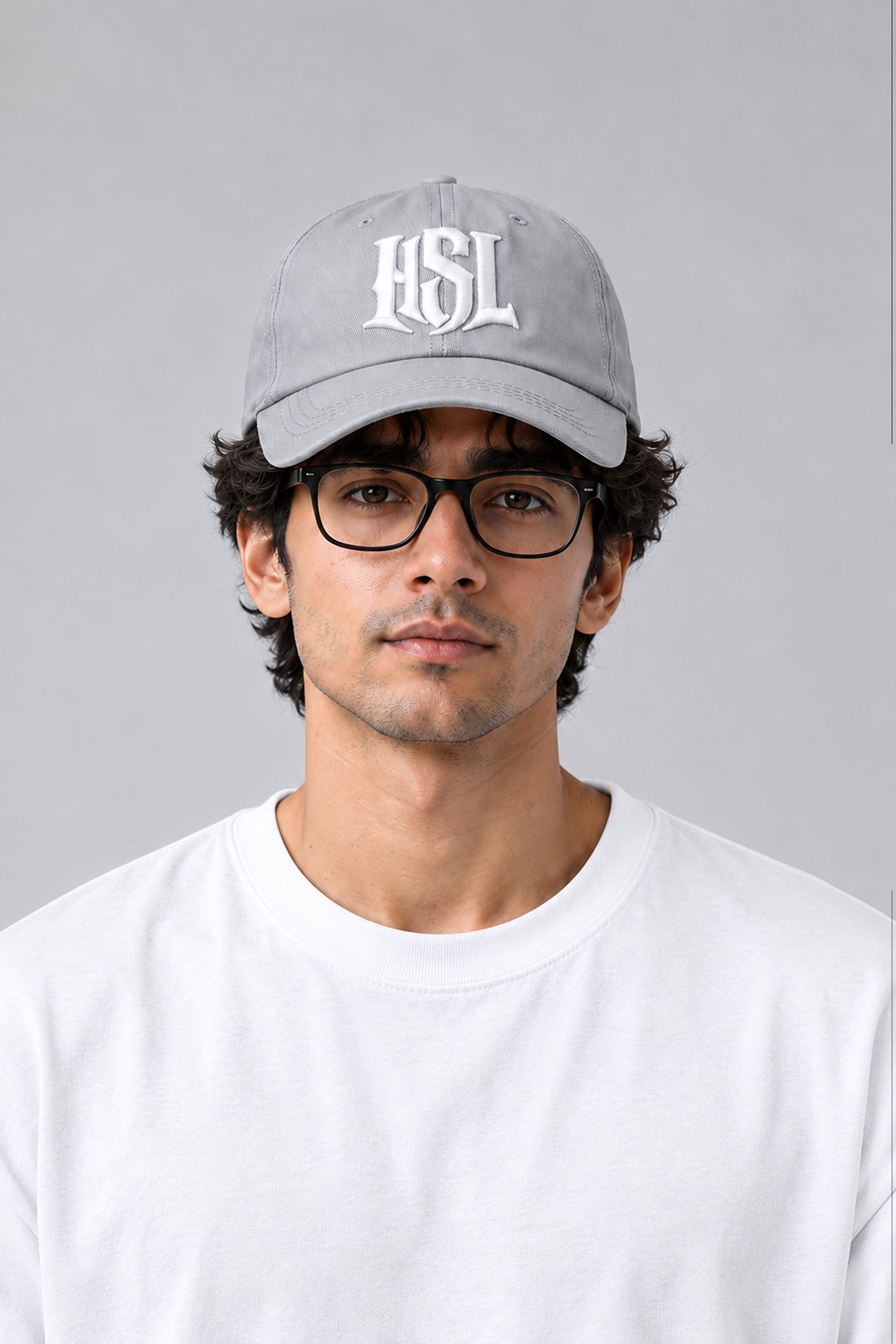 HUSTLE Men's Cap - Ash