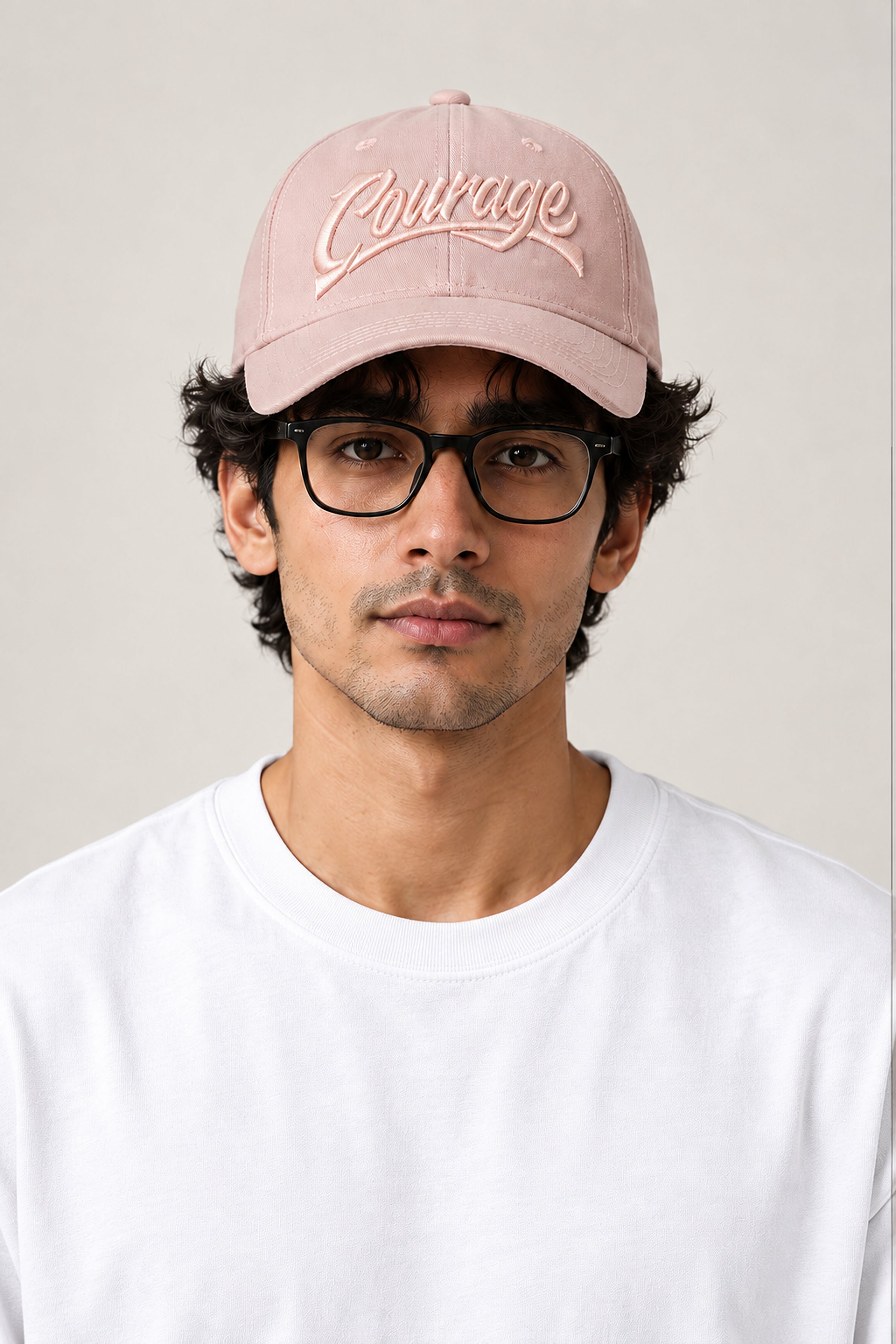 HUSTLE Men's Cap - Pink