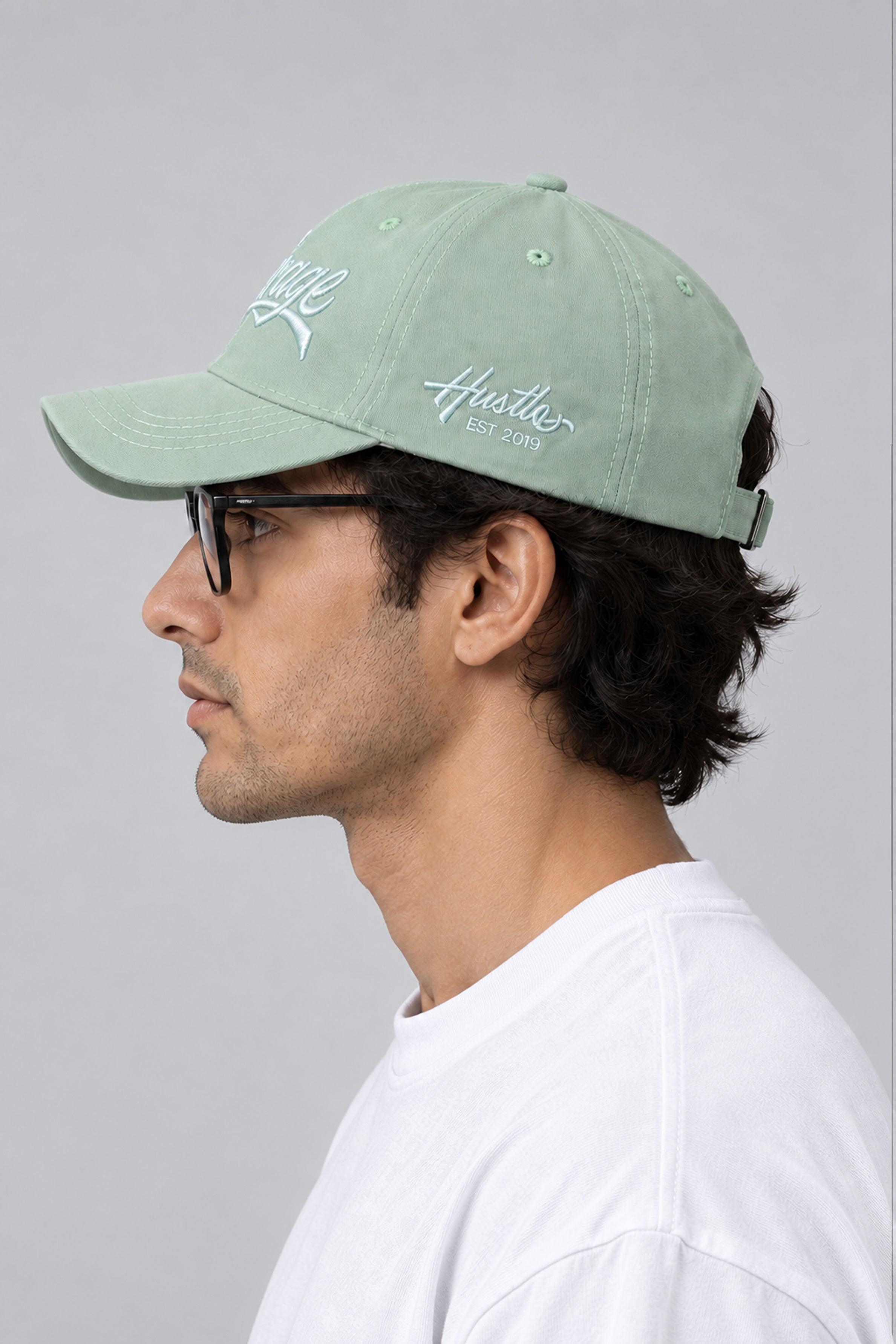 HUSTLE Men's Cap - Green