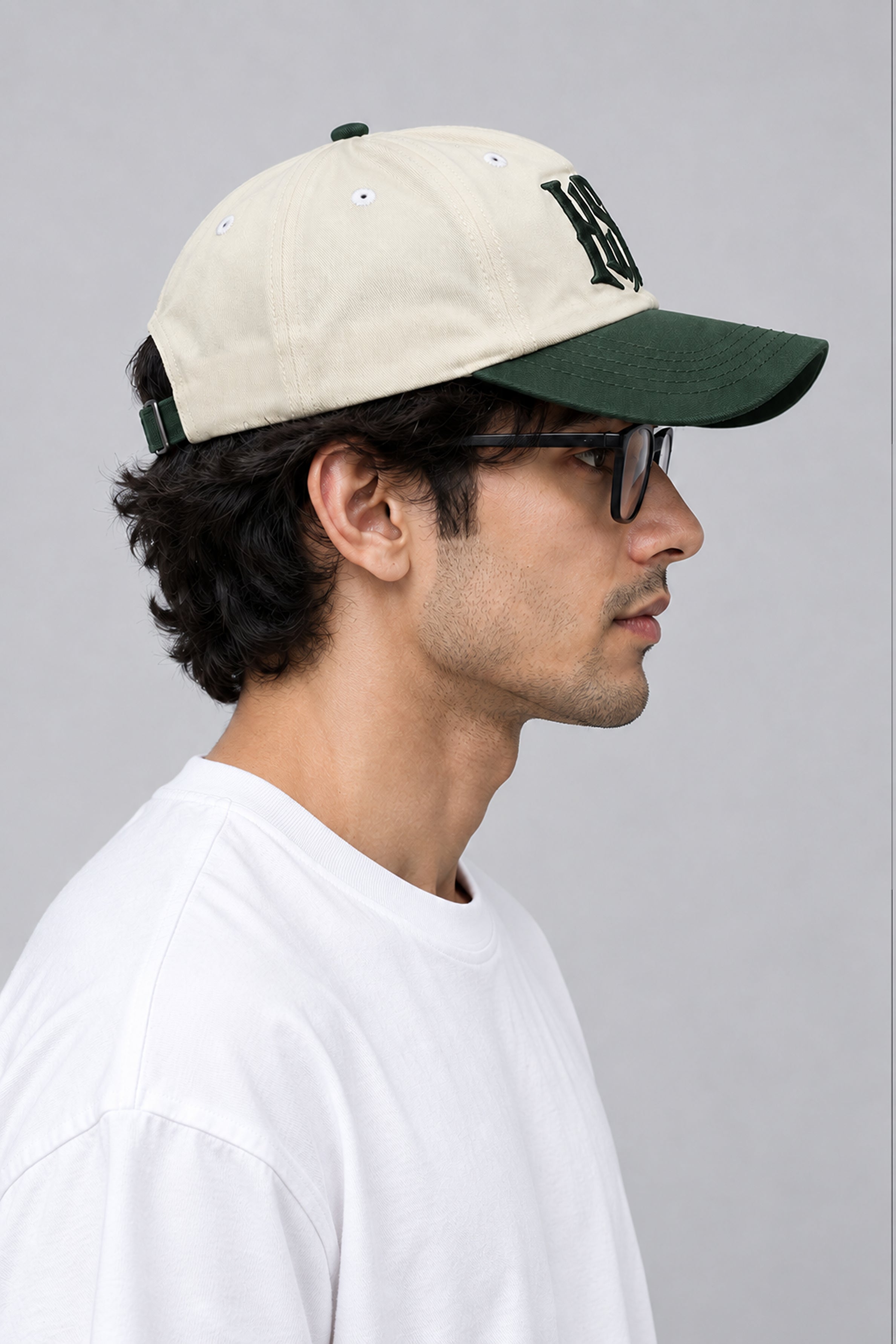 HUSTLE Men's Cap - Olive
