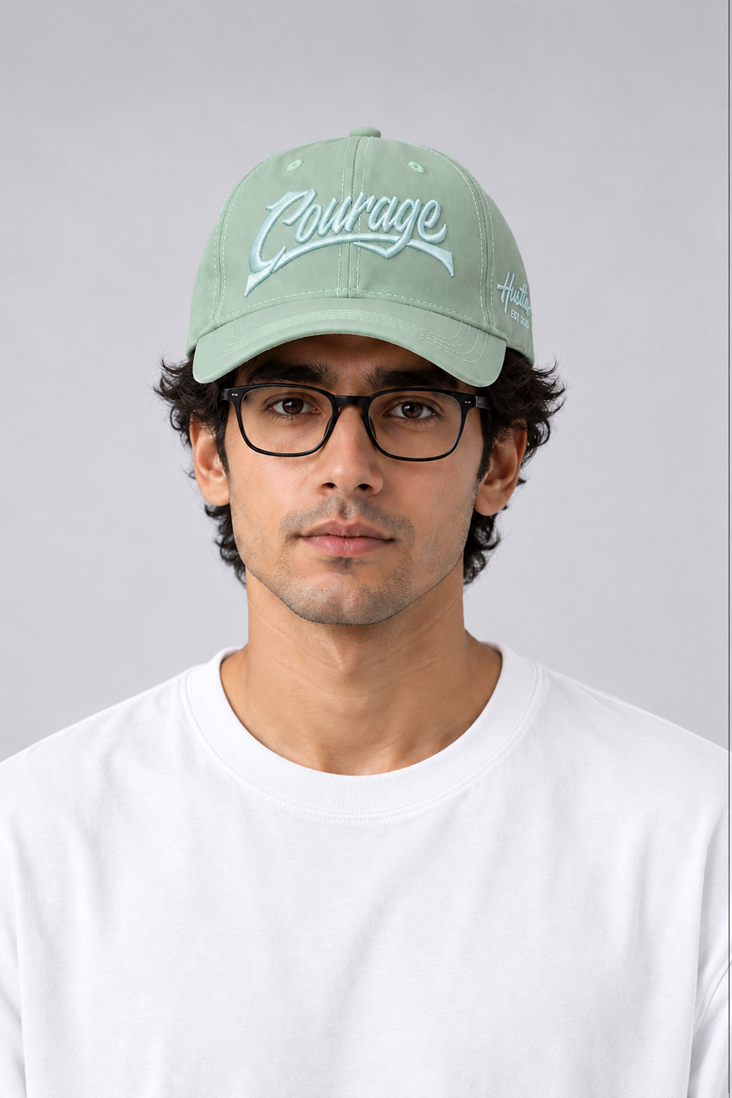 HUSTLE Men's Cap - Green