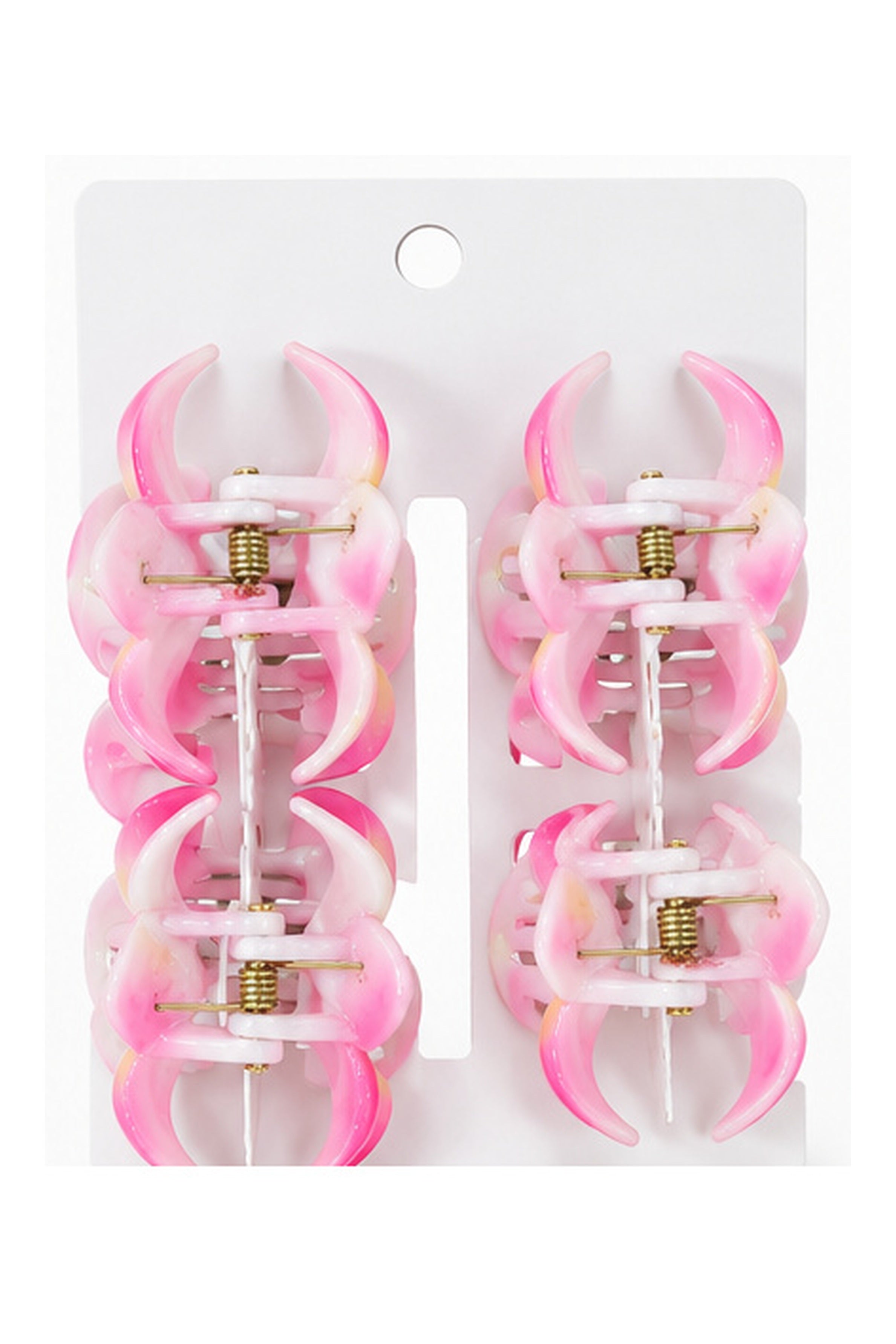 MOON Stone Women's Hair Slide - 3pcs