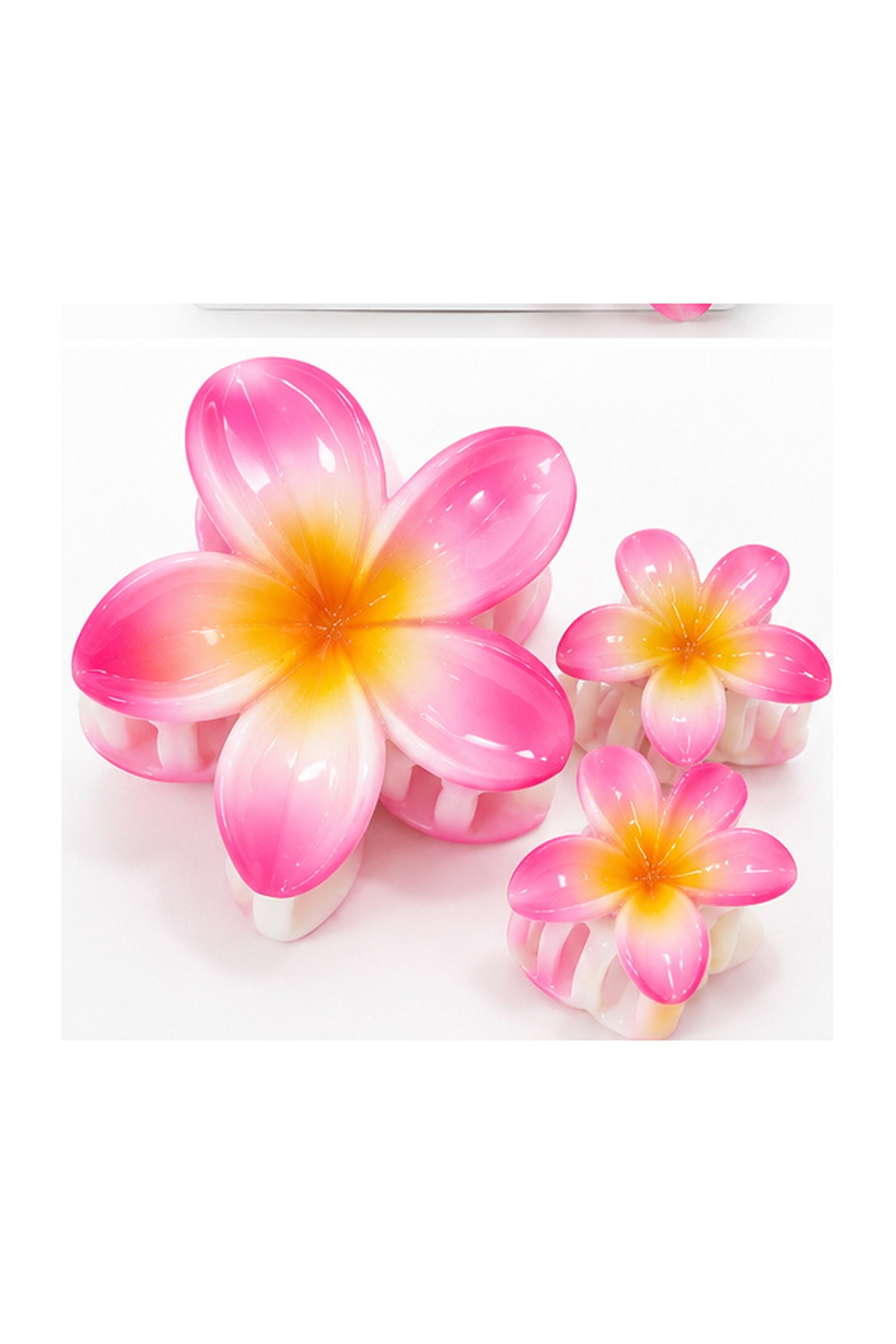 MOON Stone Women's Hair Slide - 3pcs