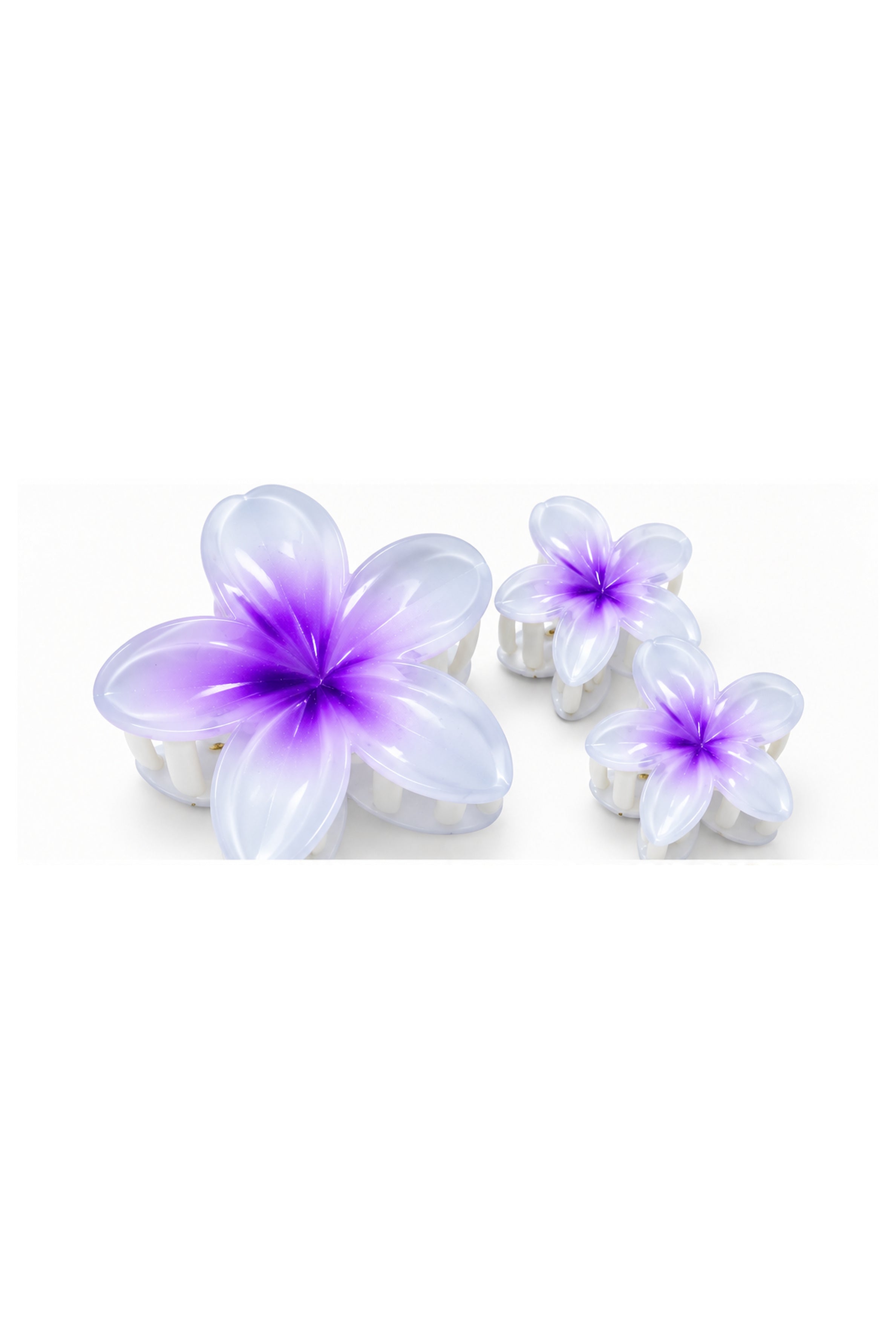 MOON Stone Women's Hair Slide - 3pcs