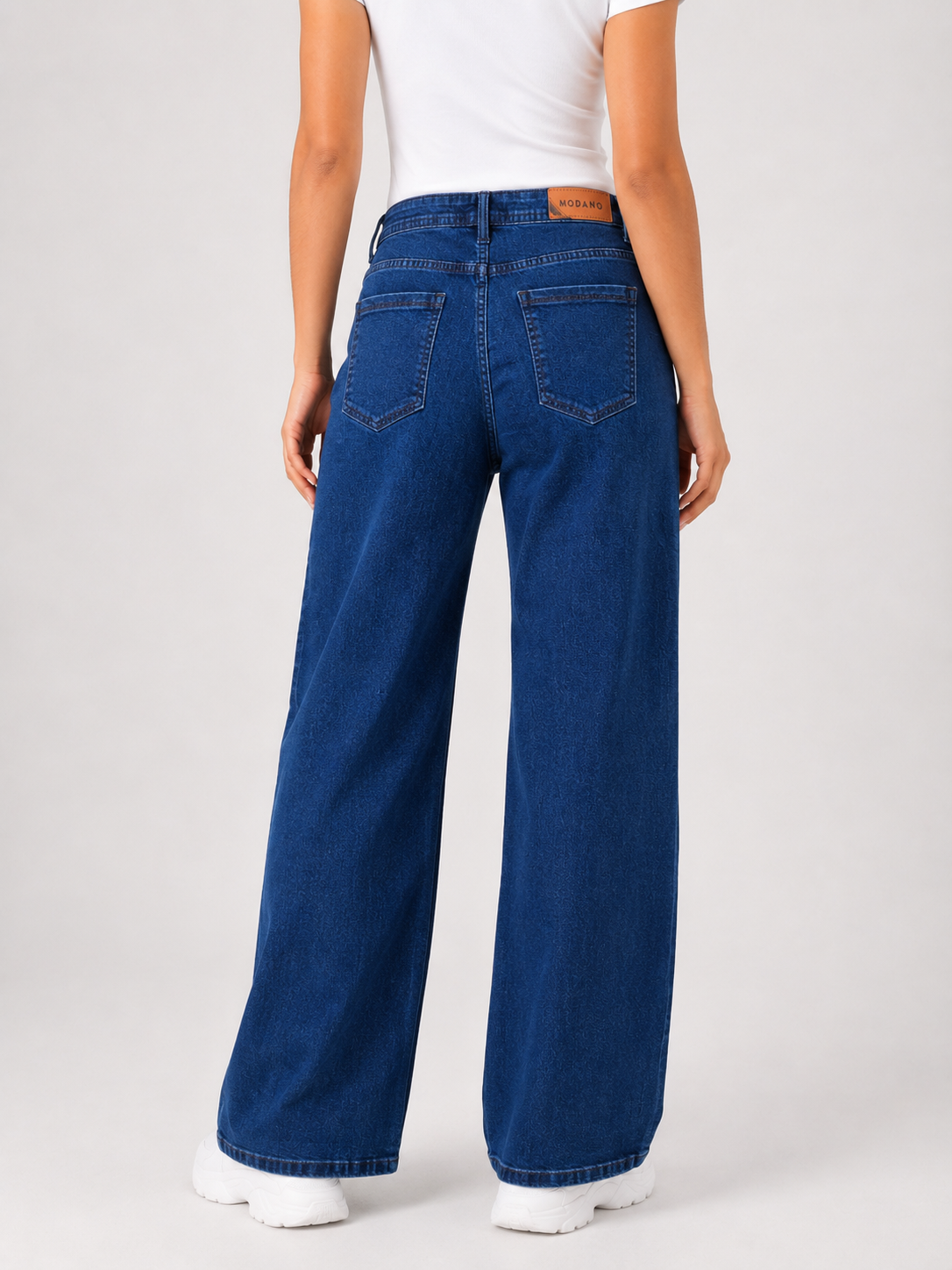 MODANO Women's Jeans - Stone Blue