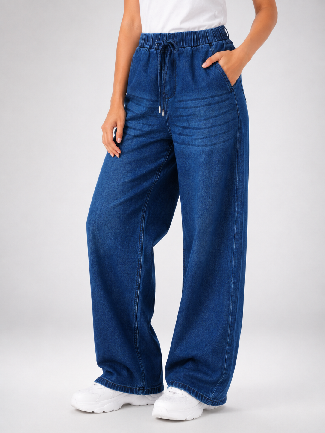 MODANO Women's Jeans - Dark Blue