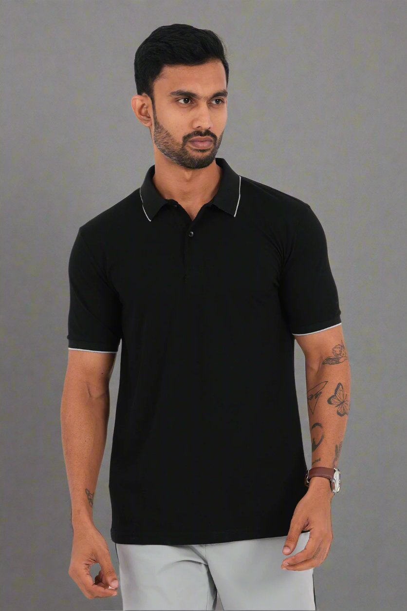 King Street TIMELESS Men's Casual Polo T-Shirt