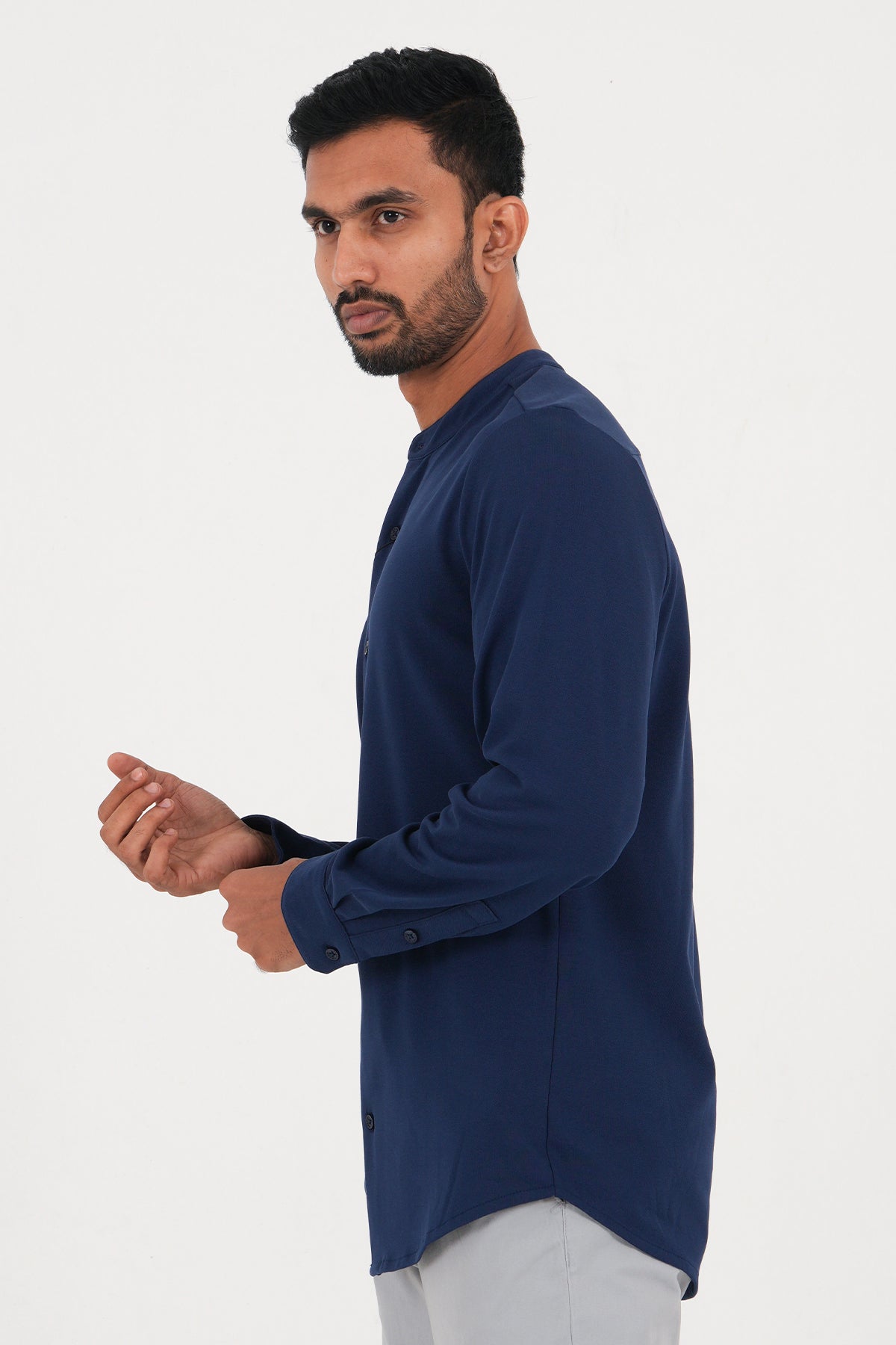 King Street Men's Long-Sleeve Casual Shirt