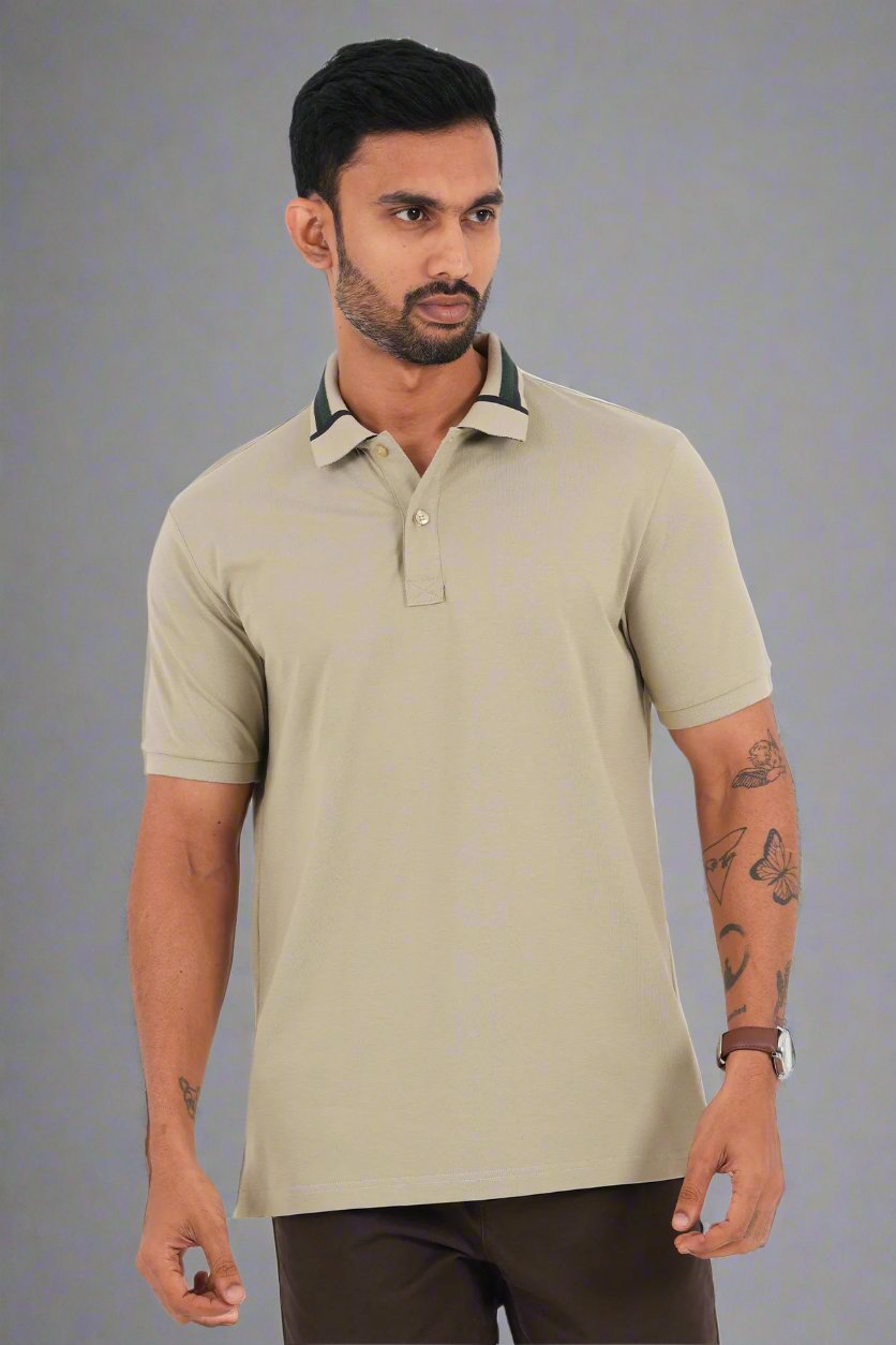 King Street TIMELESS Men's Casual Polo T-Shirt