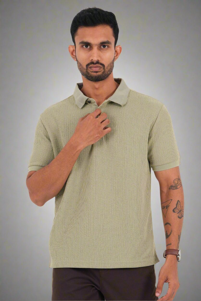 King Street TIMELESS Men's Casual Polo T-Shirt