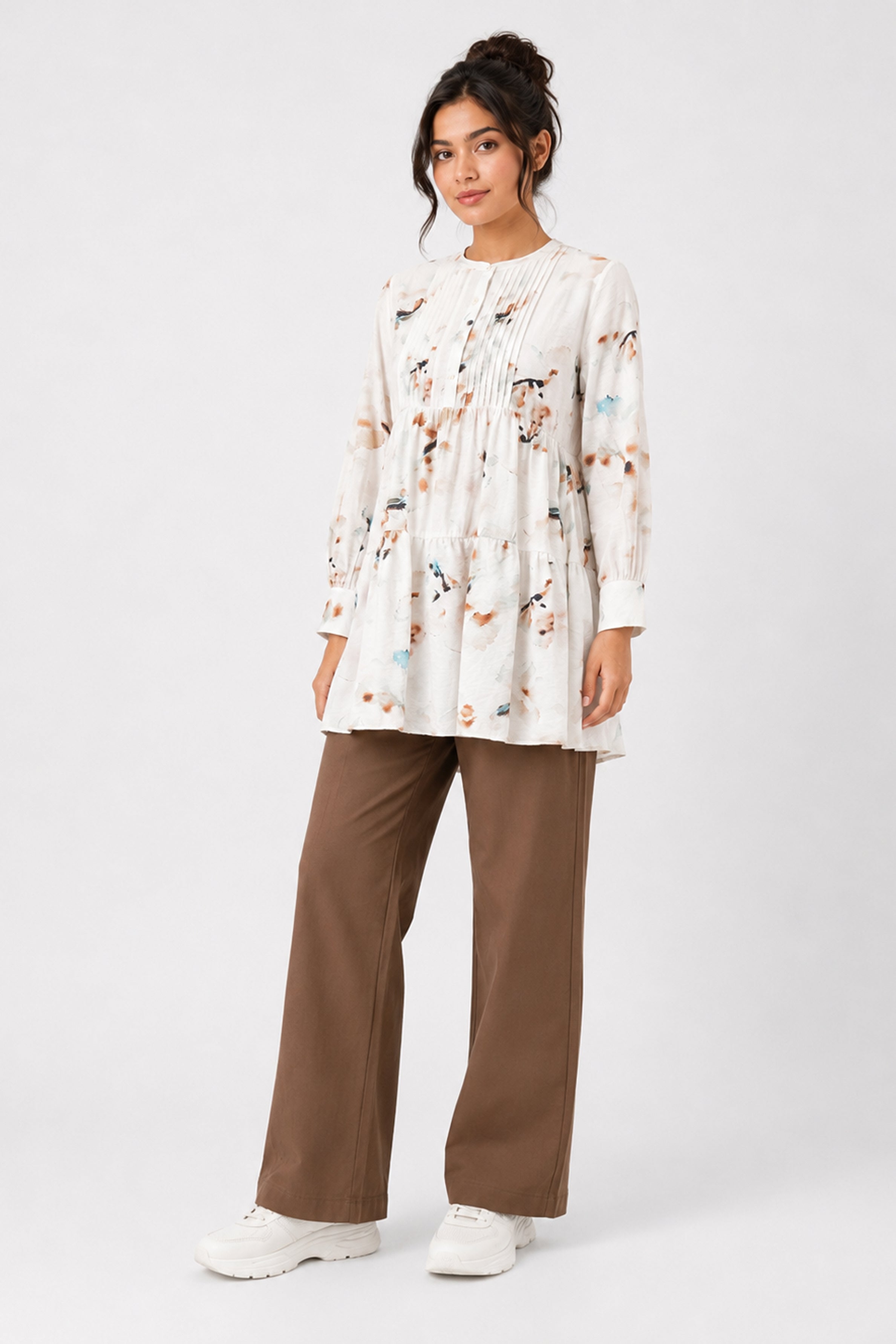 HADA Casual Kurta - Beige