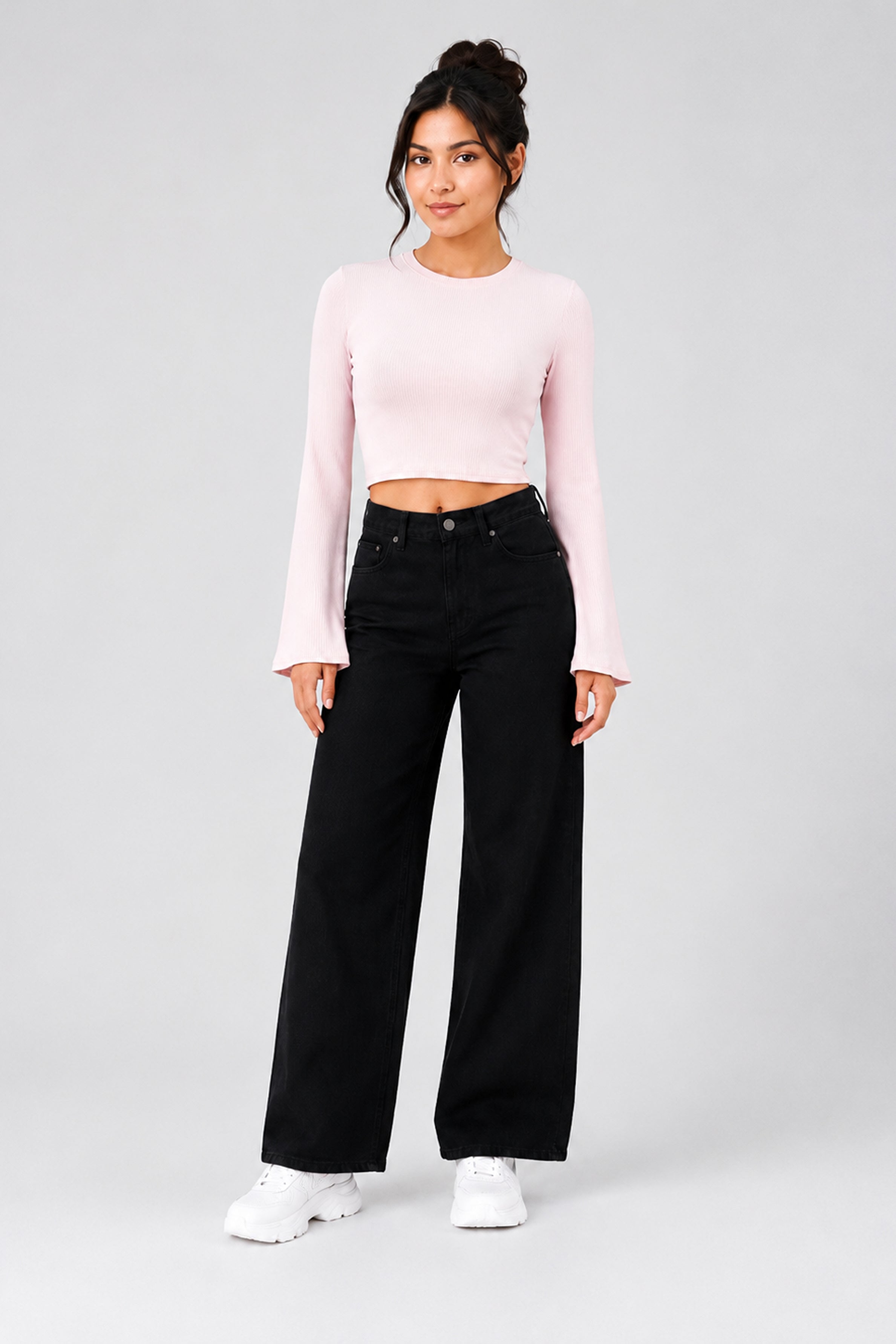 Modano Women's Long Sleeve Tees - Pink