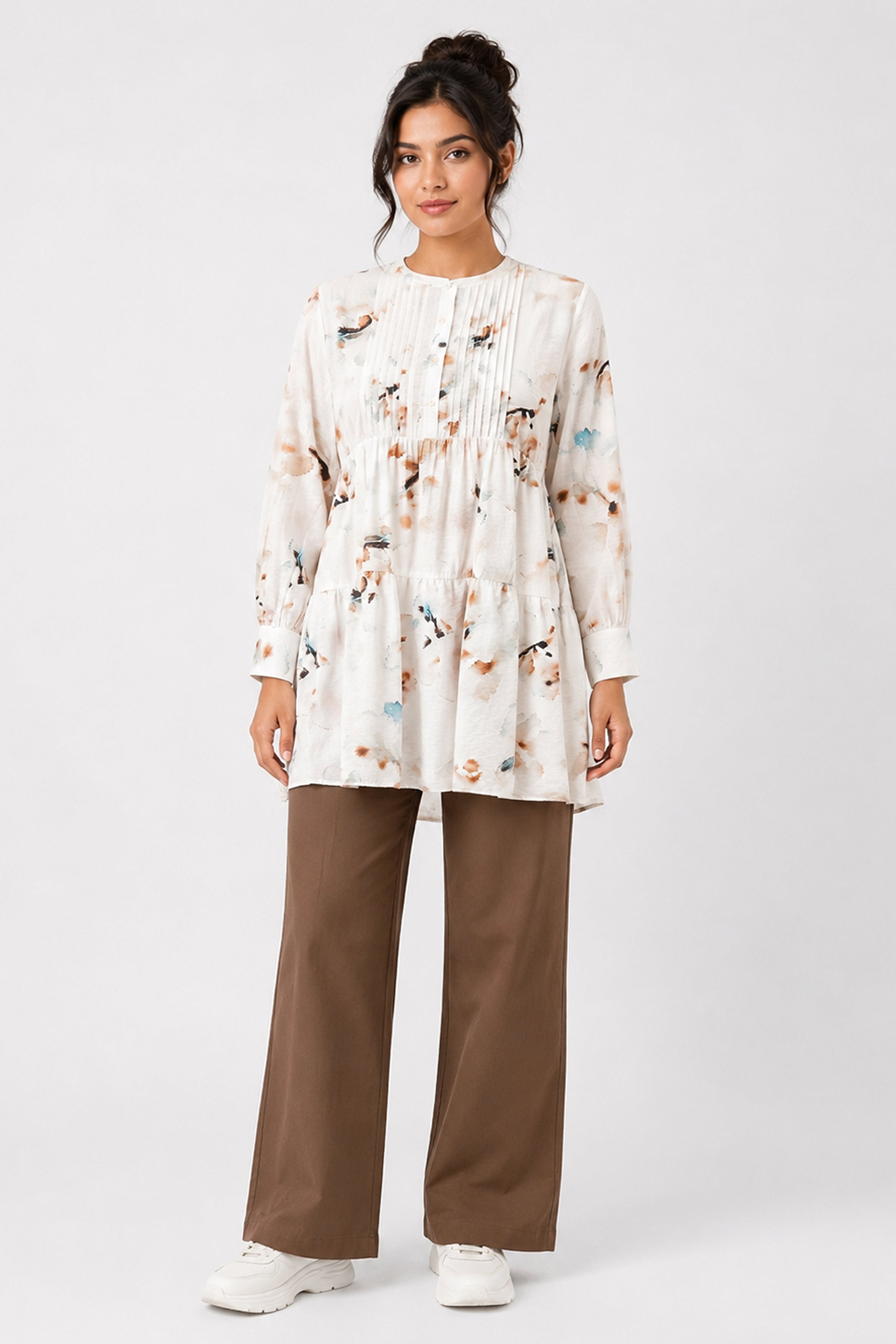HADA Casual Kurta - Beige