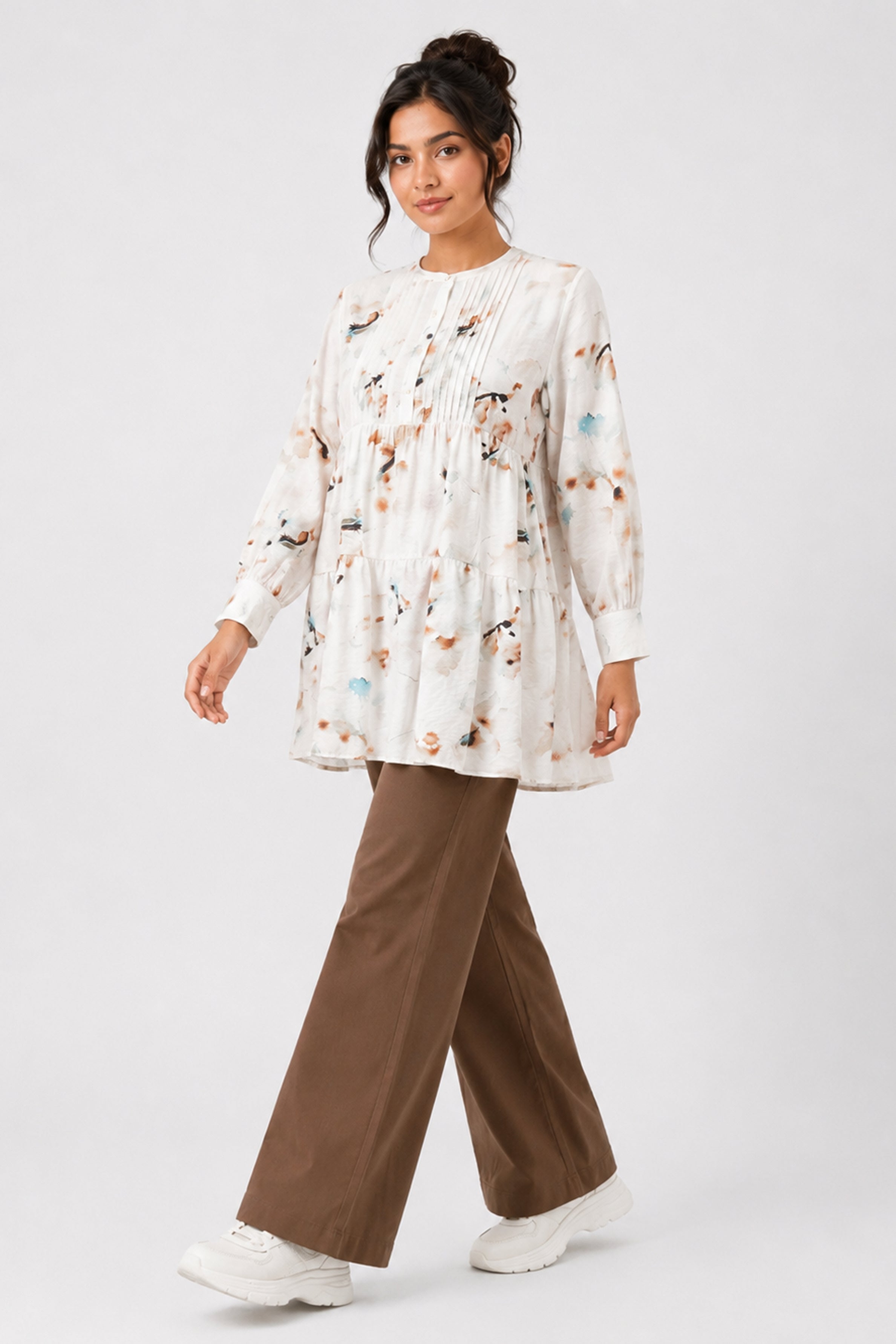 HADA Casual Kurta - Beige