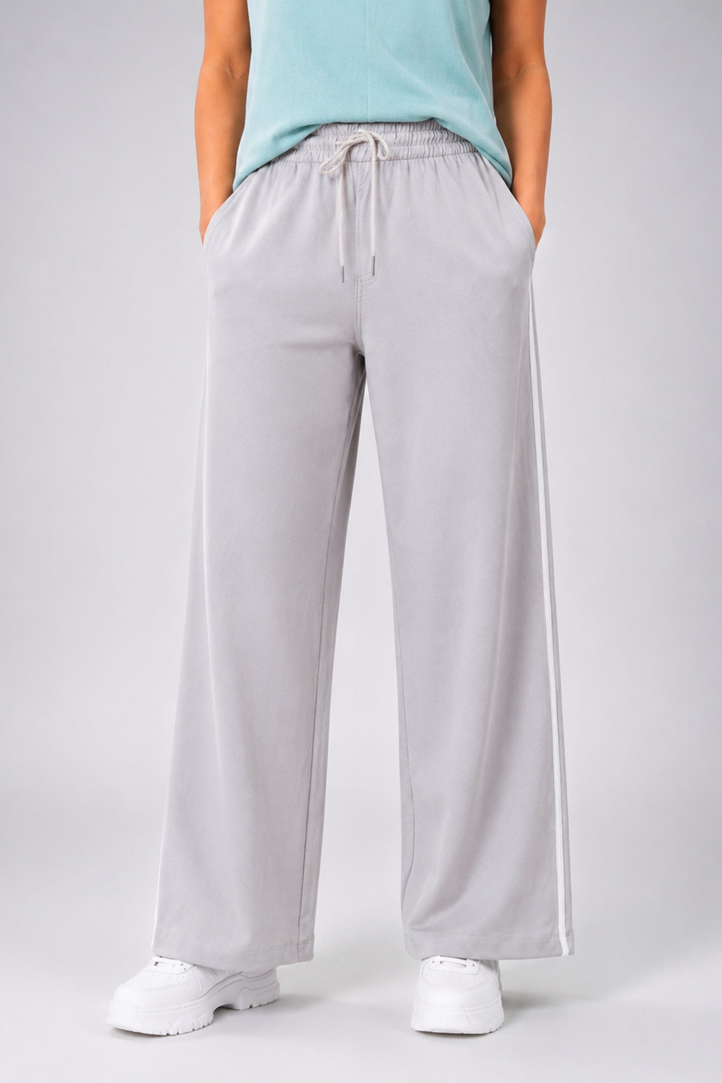 MODANO Casual Straight Pant - Beige