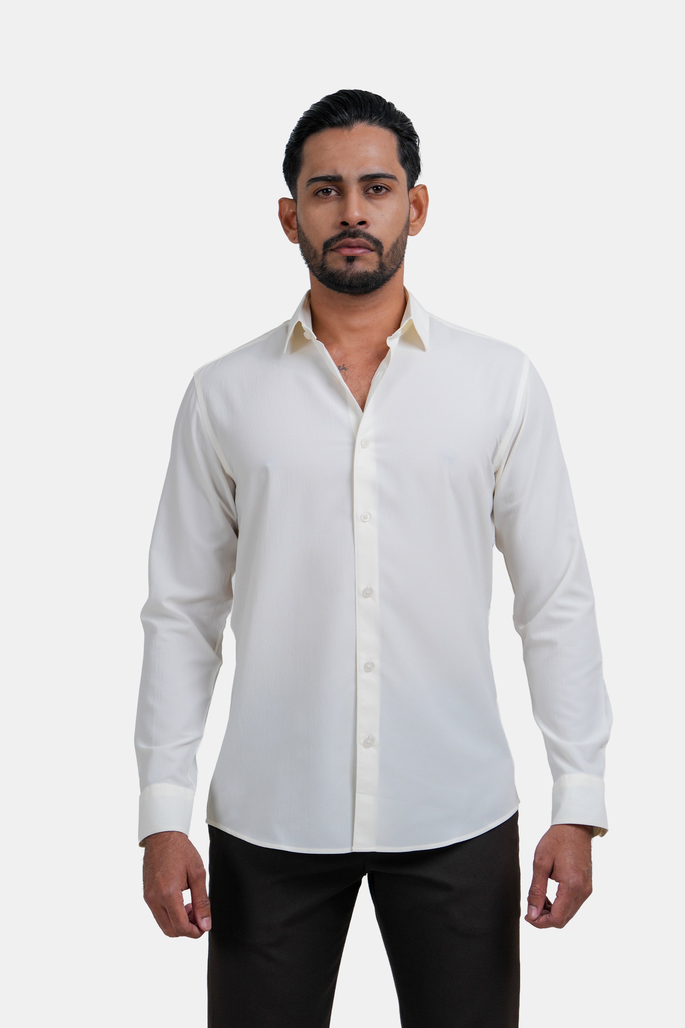 King Street Men’s Slim Fit Long Sleeve Casual Shirt