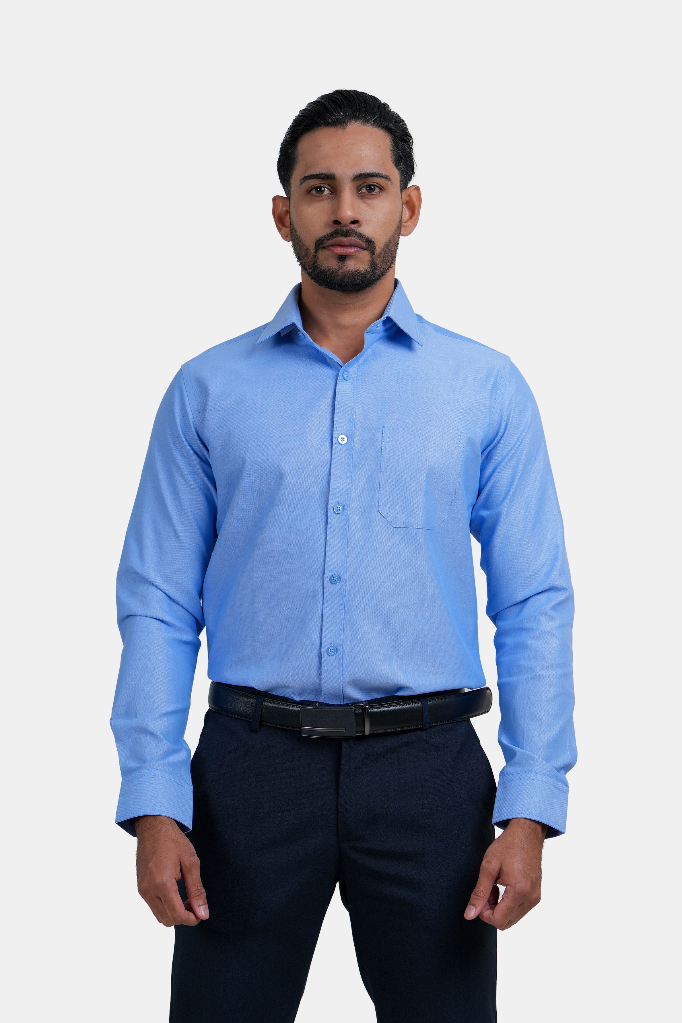 Gen Z Men’s Slim Fit Formal Shirt