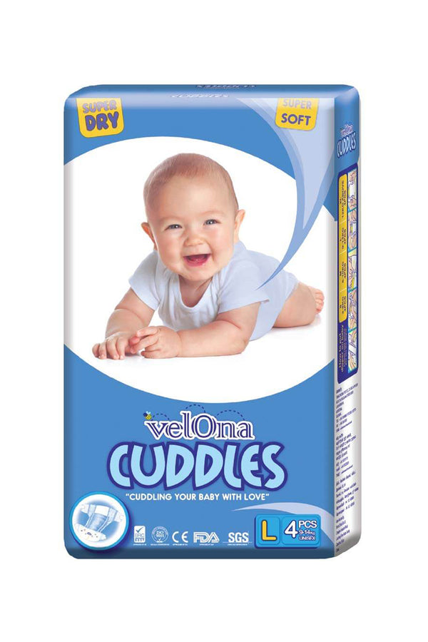 Velona Cuddles Classic Diaper L-4