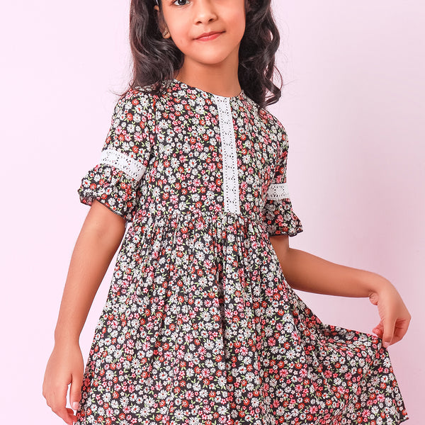 Ozone Kids Girls Casual Frock